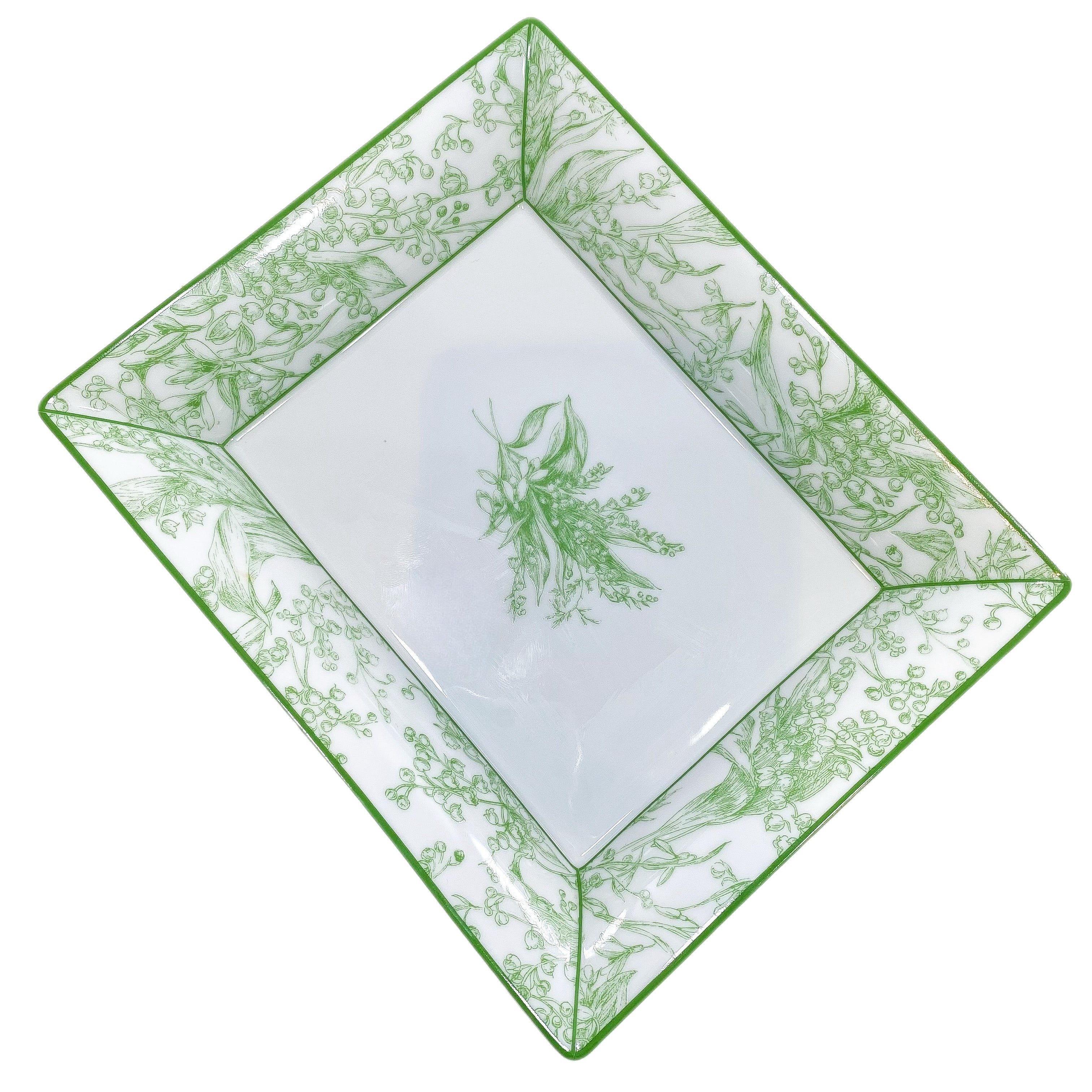 Dior Green Lily of the Valley Trinket Tray