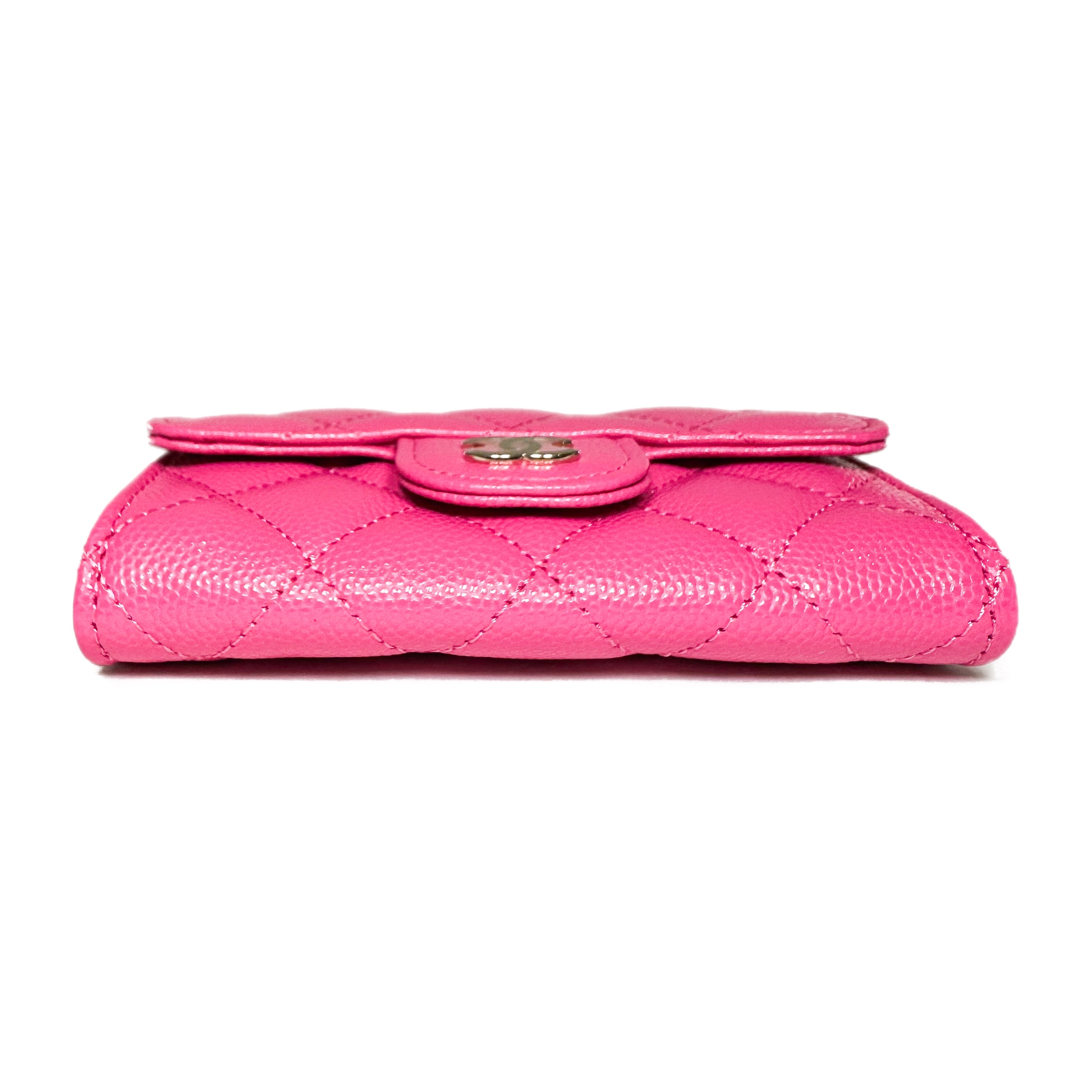 Chanel Pink Compact Wallet