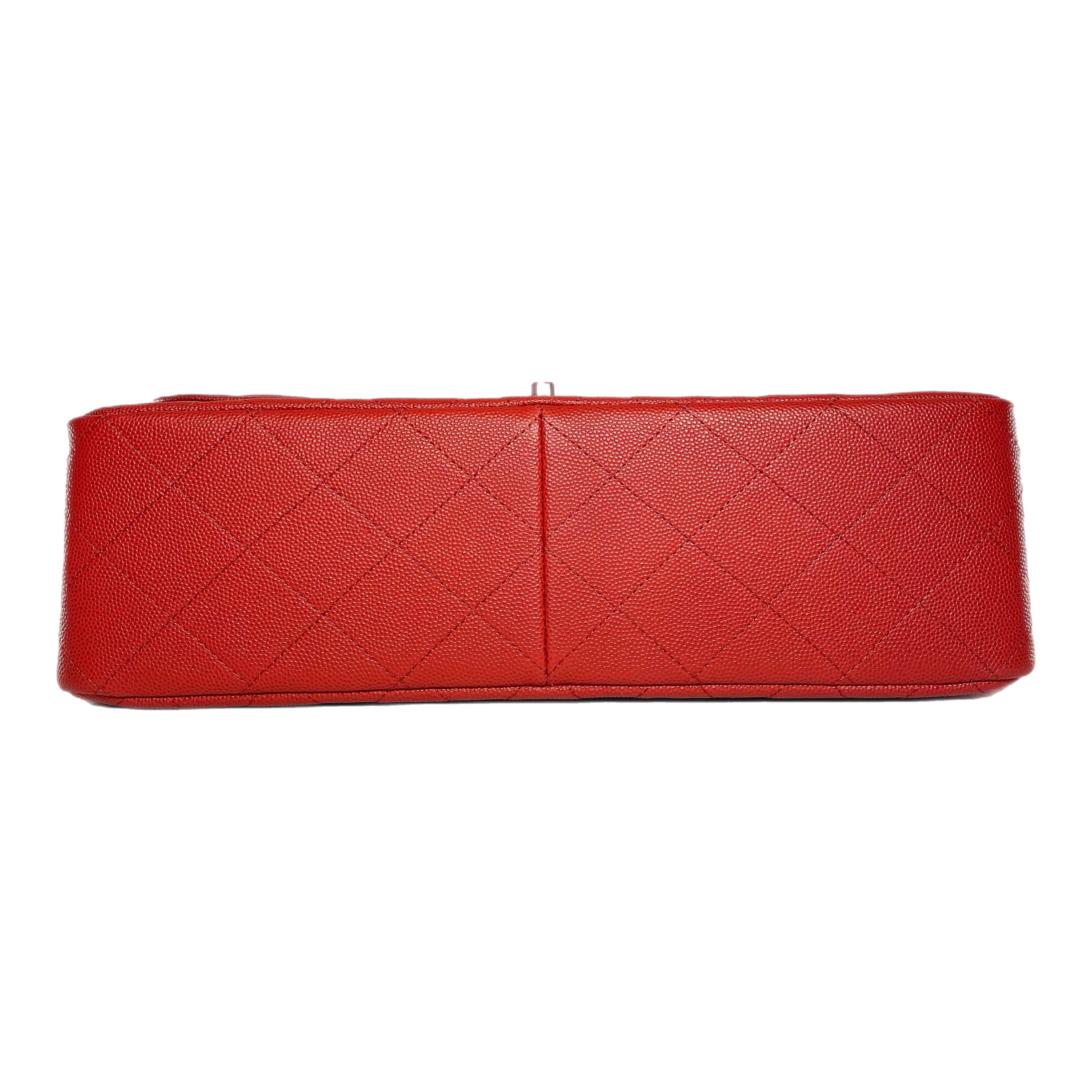 Chanel Red Jumbo Double Flap Bag