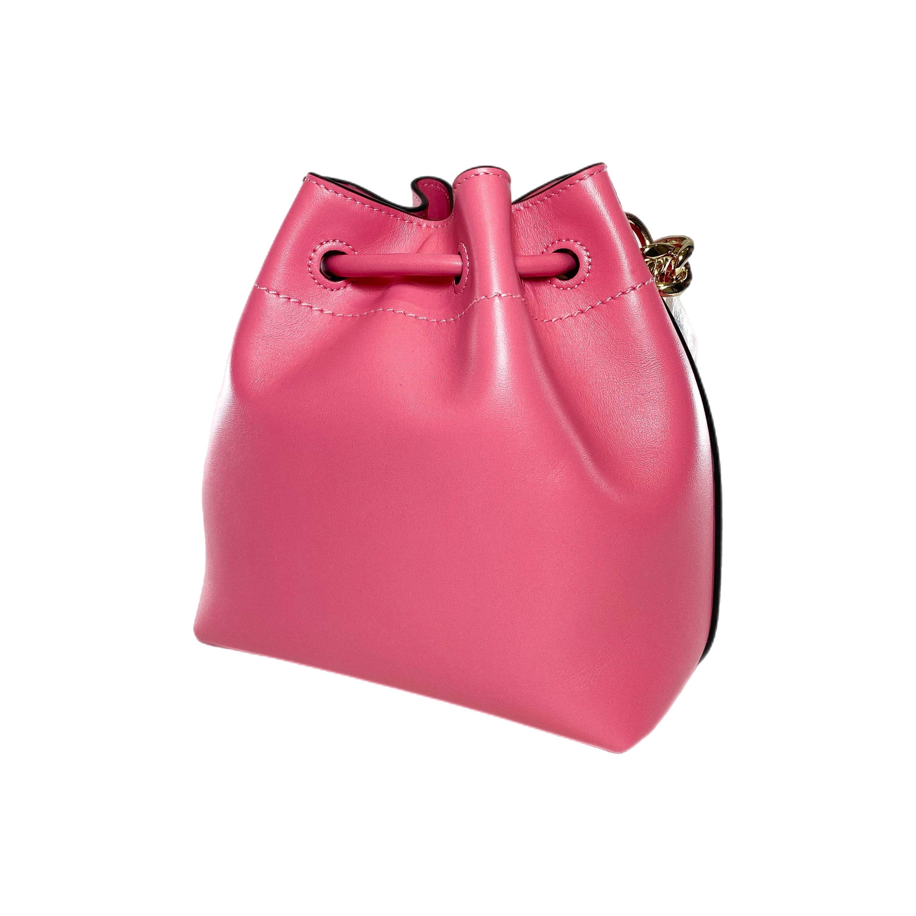 Jimmy Choo Candy Pink Bon Bon Bucket Bag