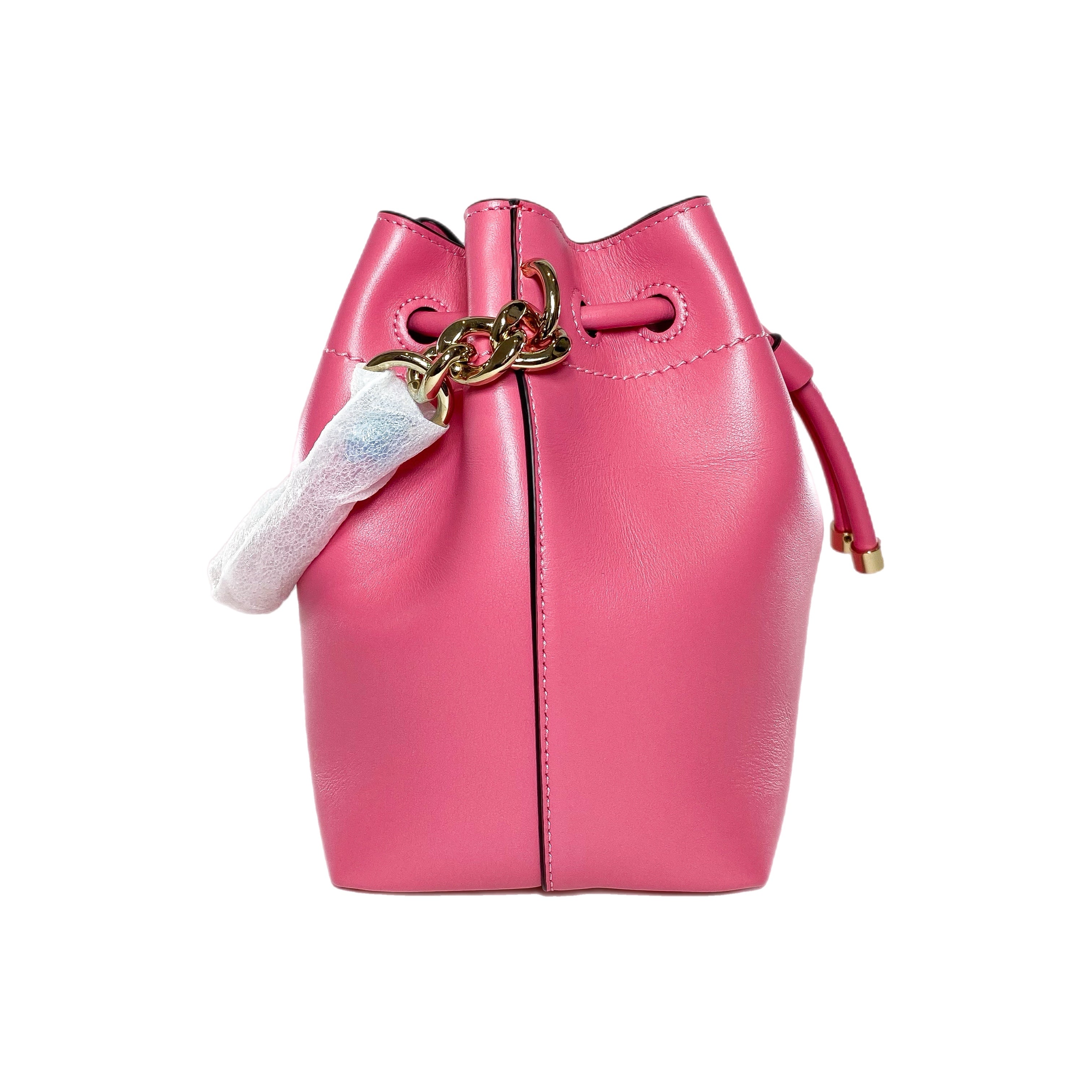 Jimmy Choo Candy Pink Bon Bon Bucket Bag