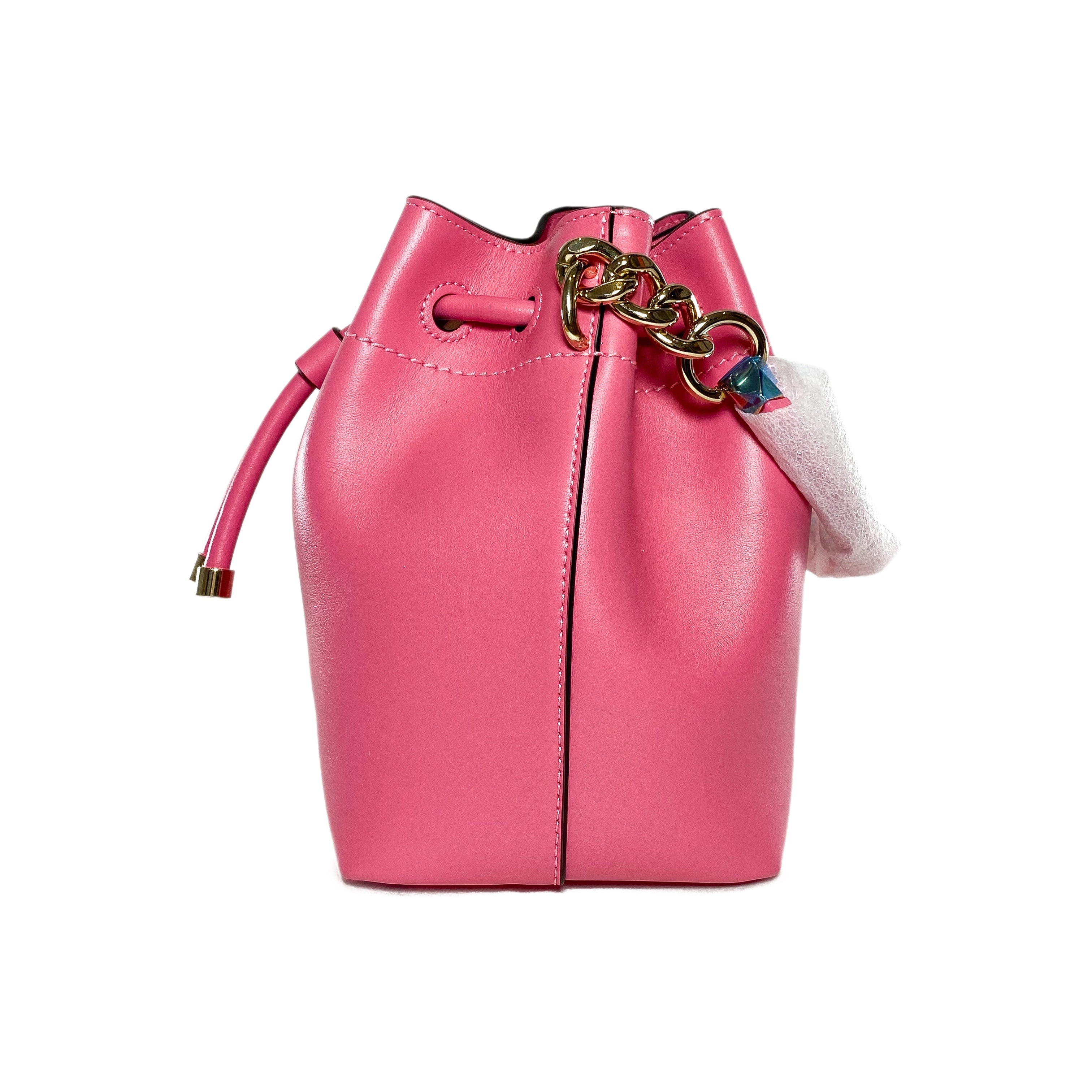 Jimmy Choo Candy Pink Bon Bon Bucket Bag