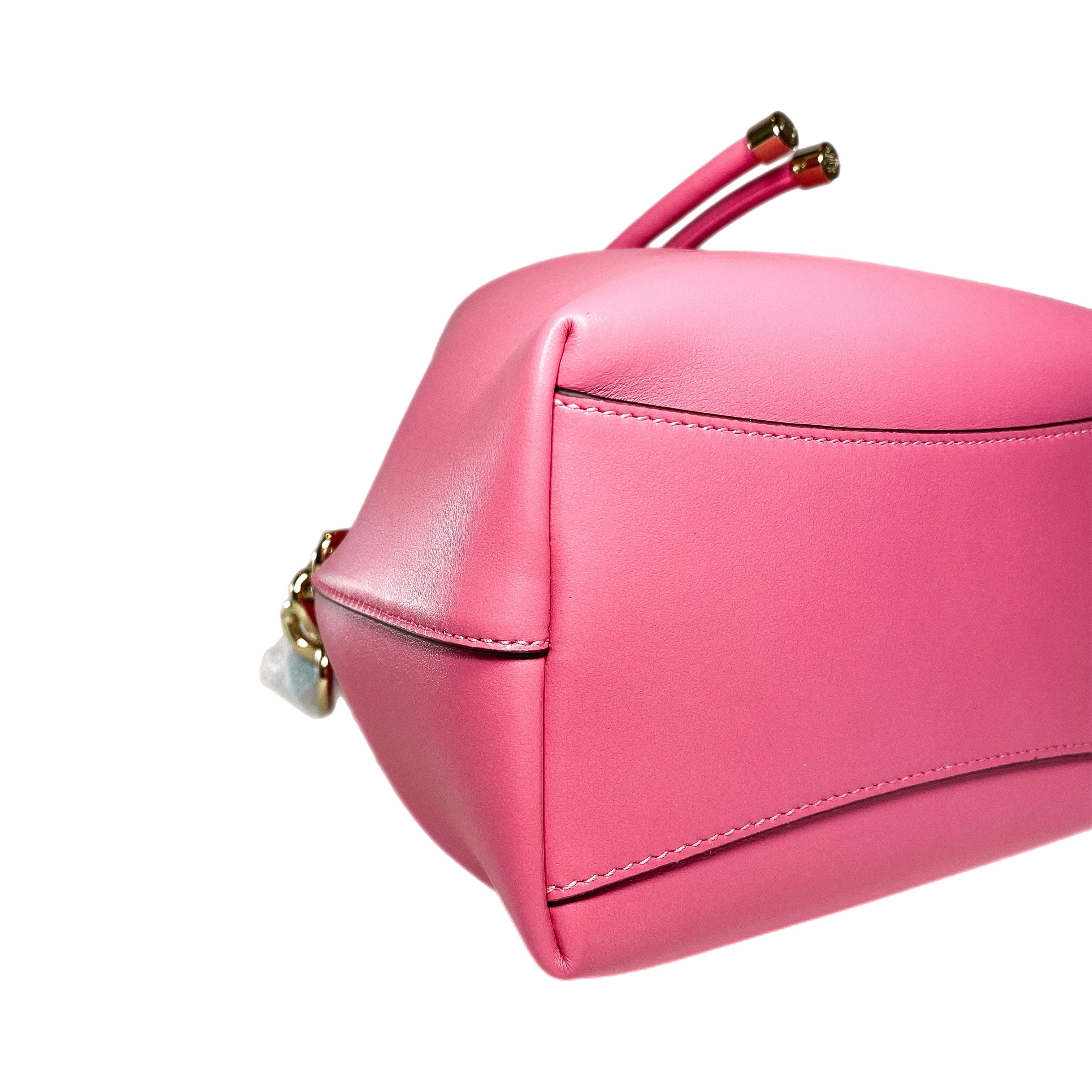 Jimmy Choo Candy Pink Bon Bon Bucket Bag