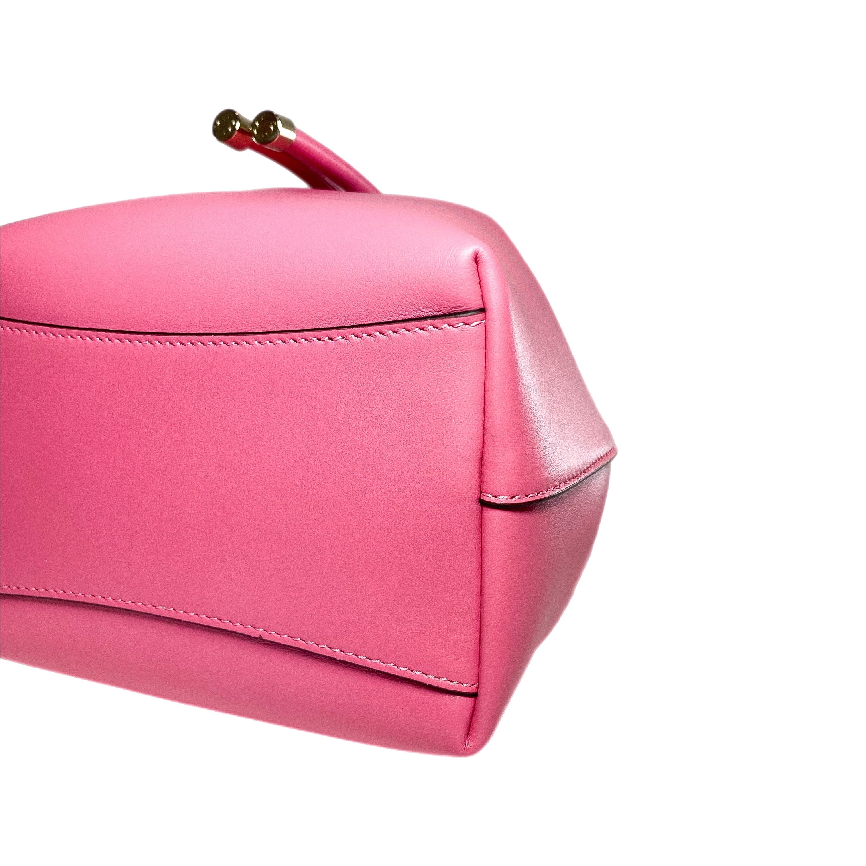 Jimmy Choo Candy Pink Bon Bon Bucket Bag