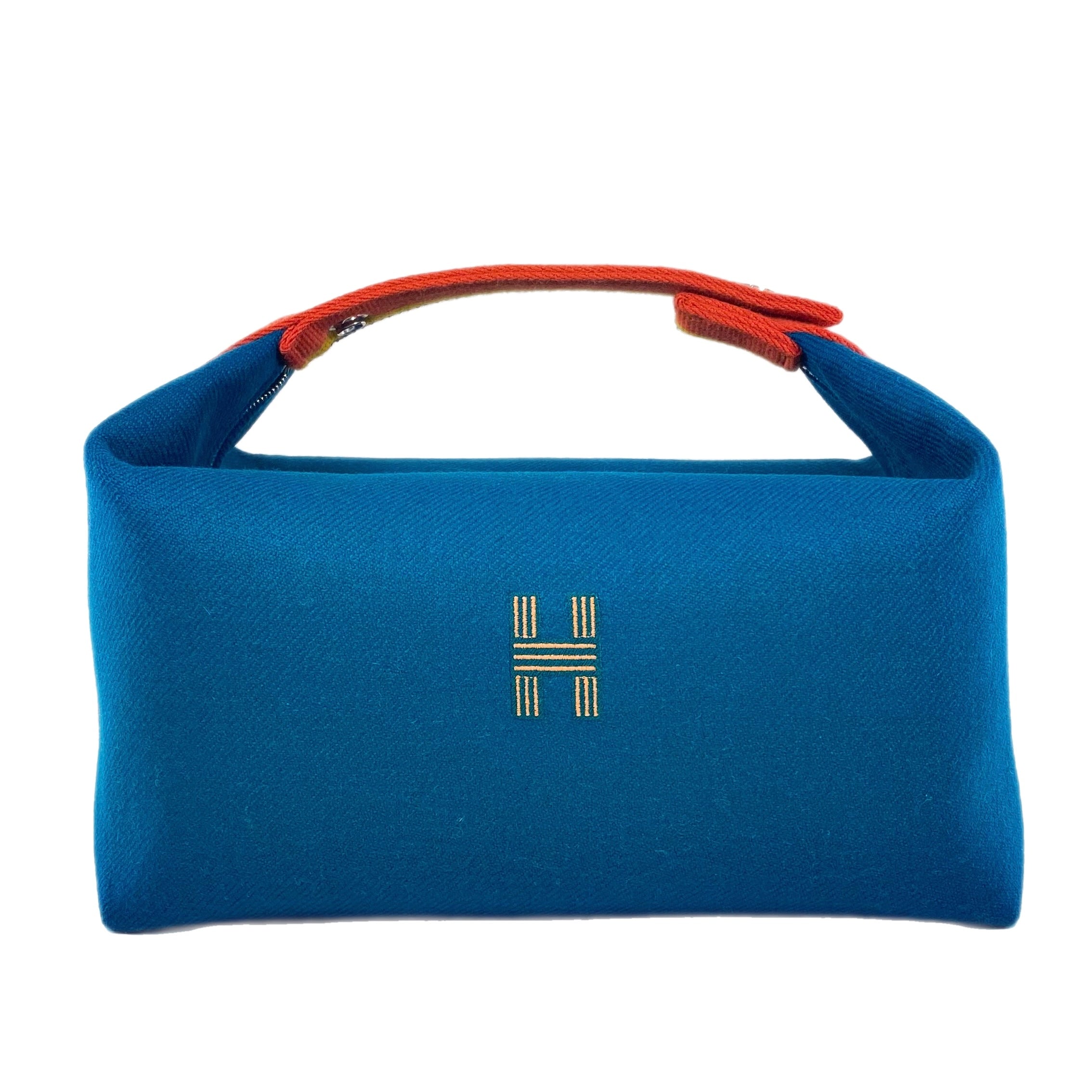 Hermes Bride-a-brac Wool Rocabar Blue Paon PM