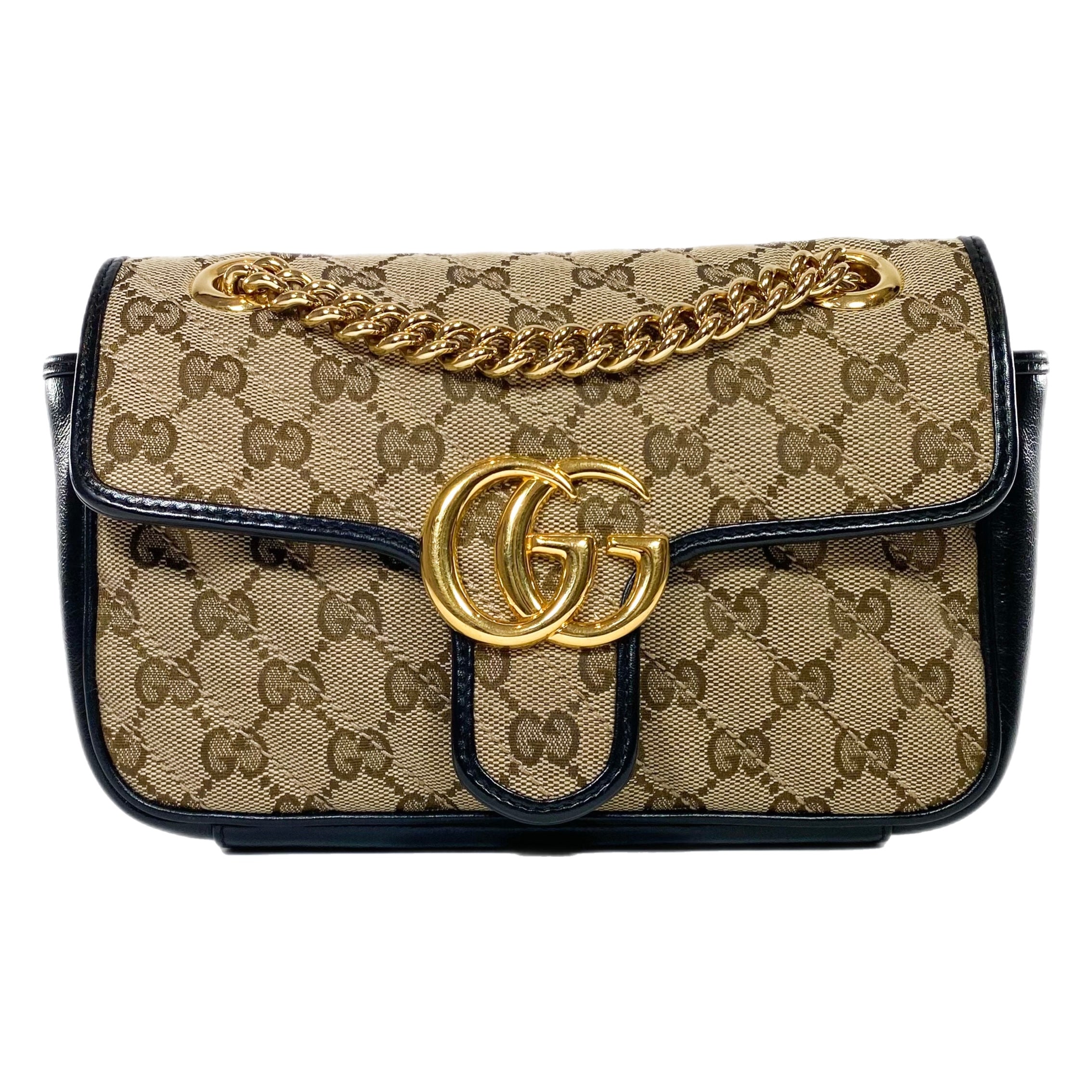 Gucci Monogram GG Marmont Shoulder Bag