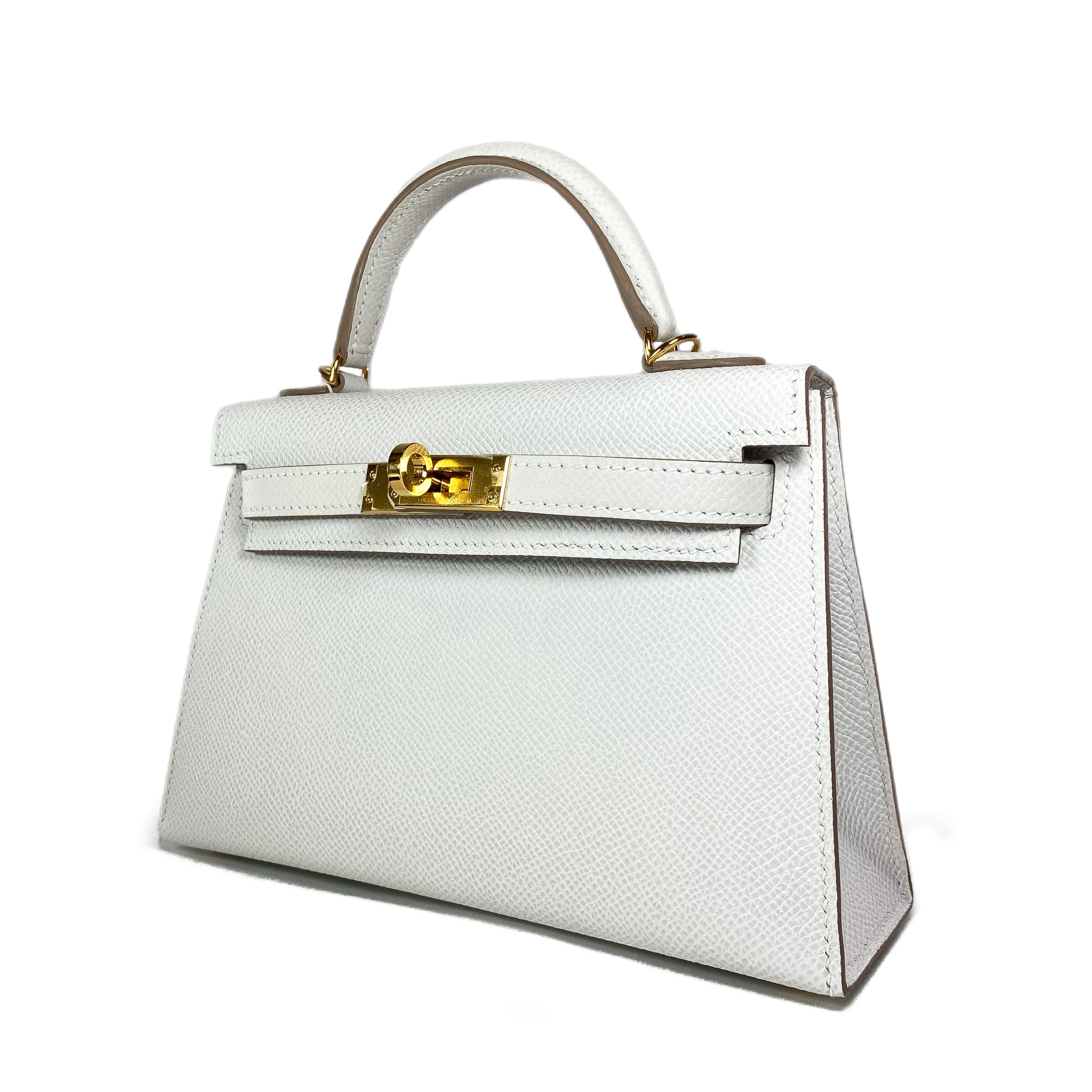 Hermes mini kelly discount gold