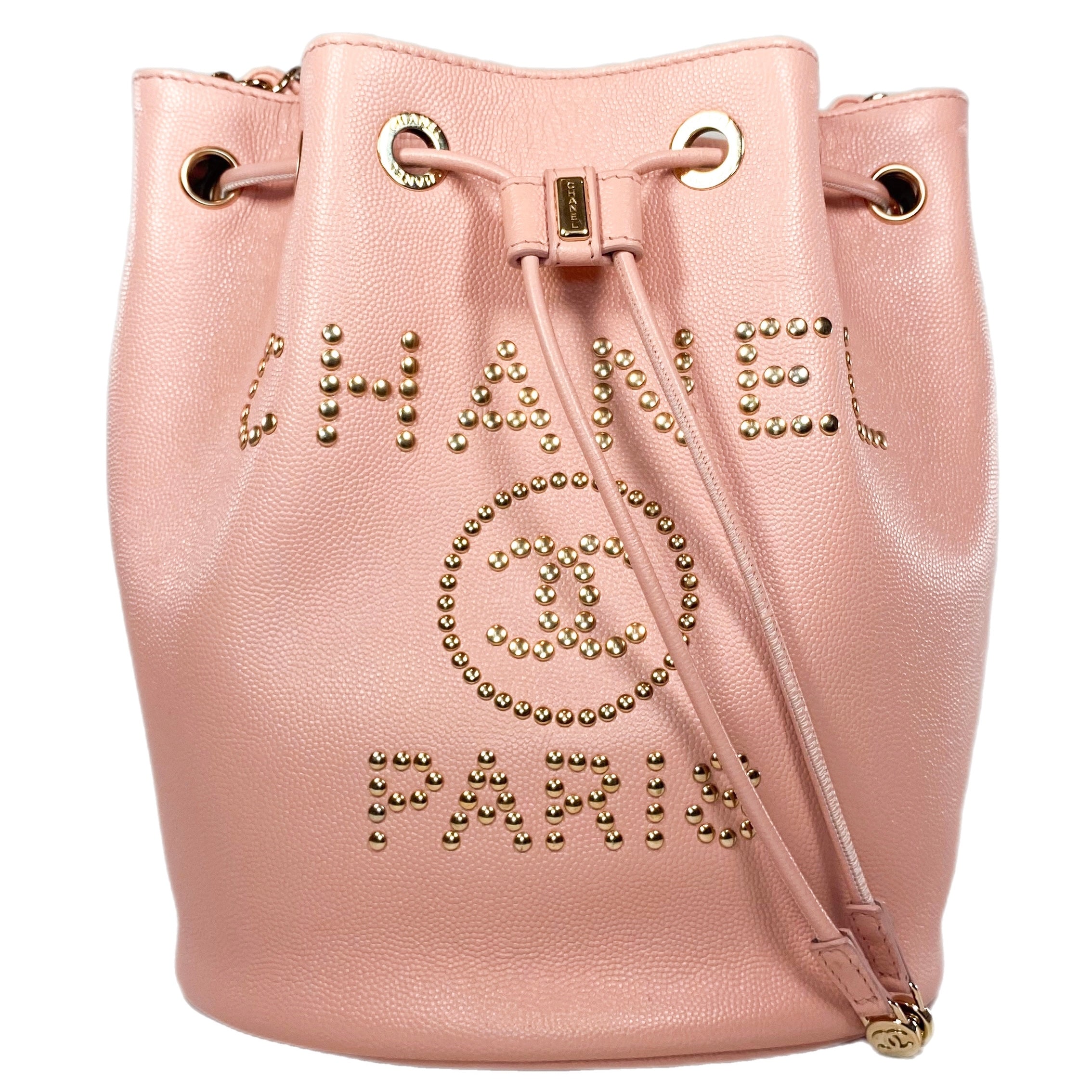 Chanel Deauville Drawstring Bucket Bag