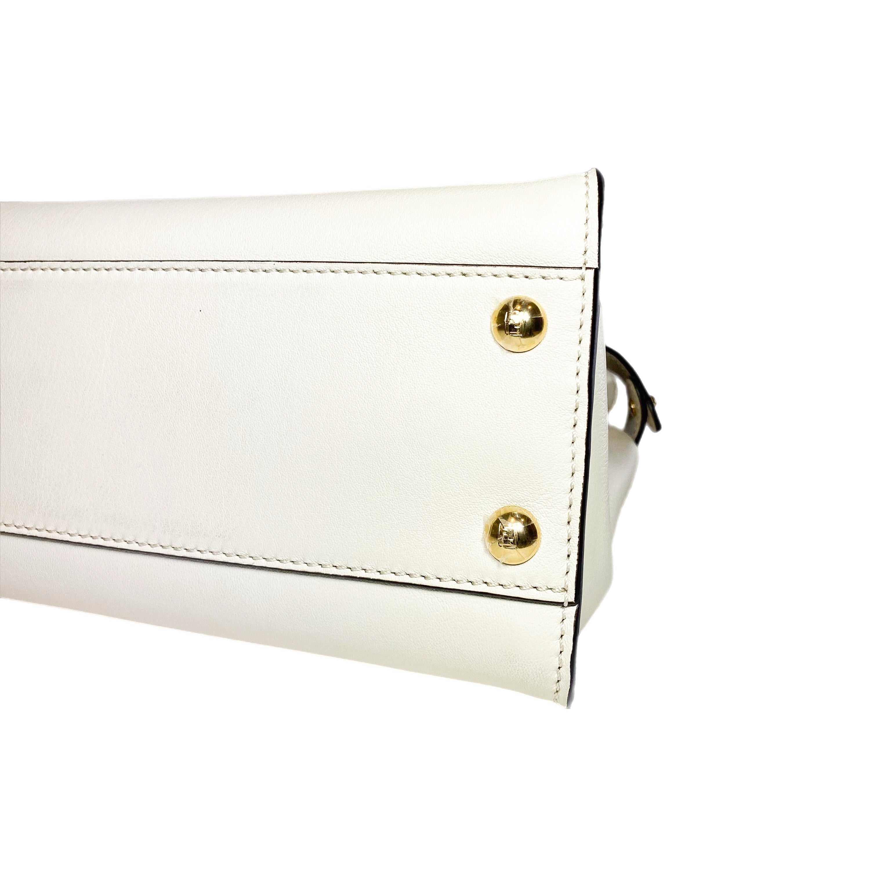 Fendi Ivory ISeeU Peekaboo with Twilly