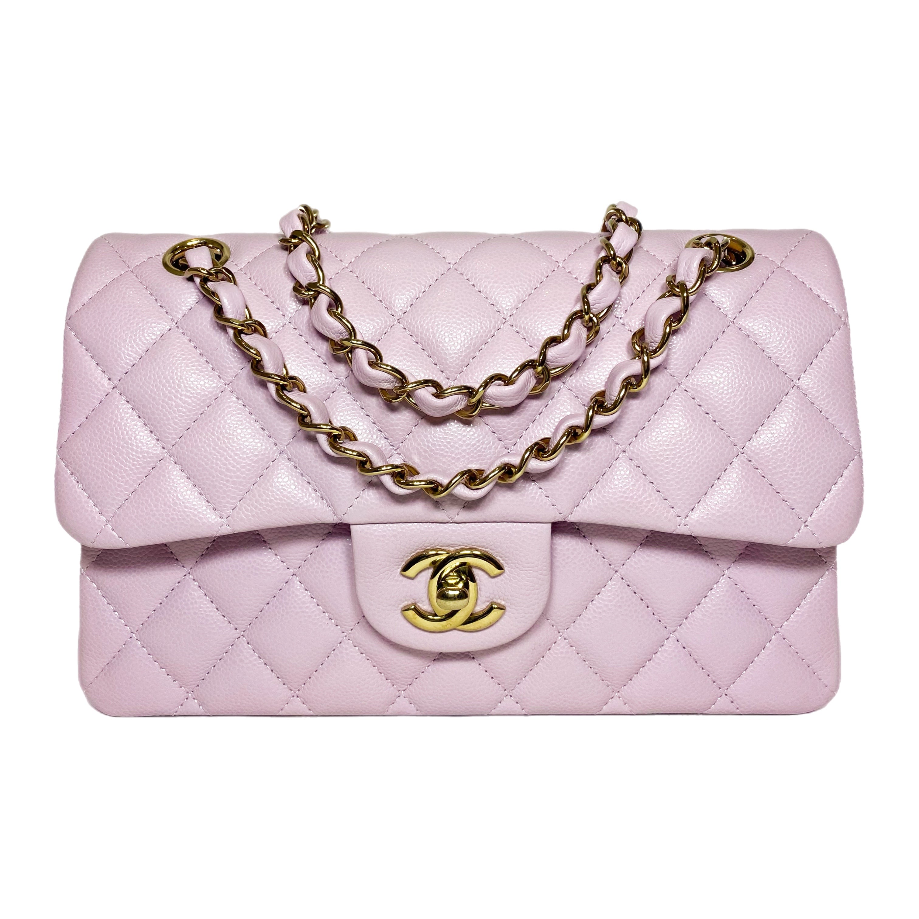 Chanel Lilac Small Classic Double Flap Bag