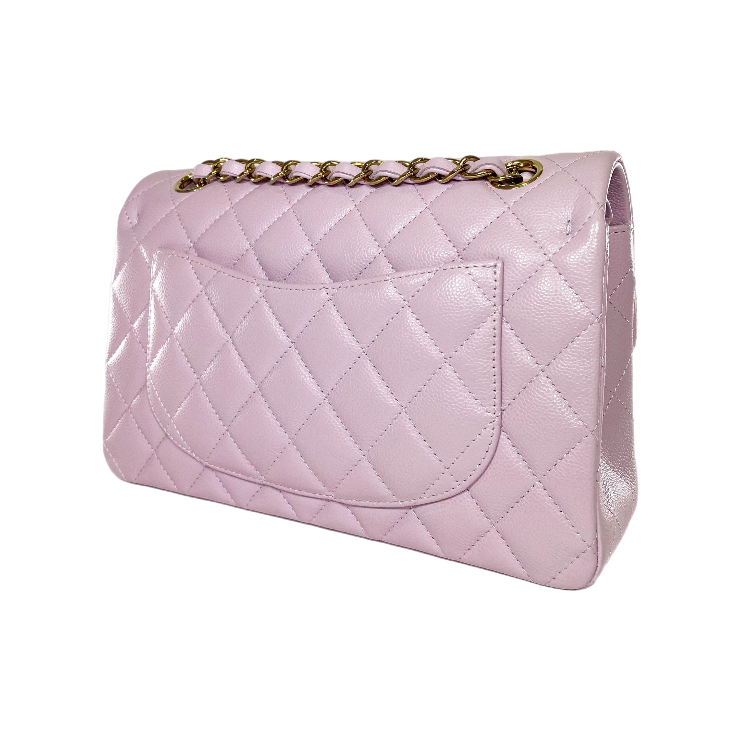 Chanel Lilac Small Classic Double Flap Bag