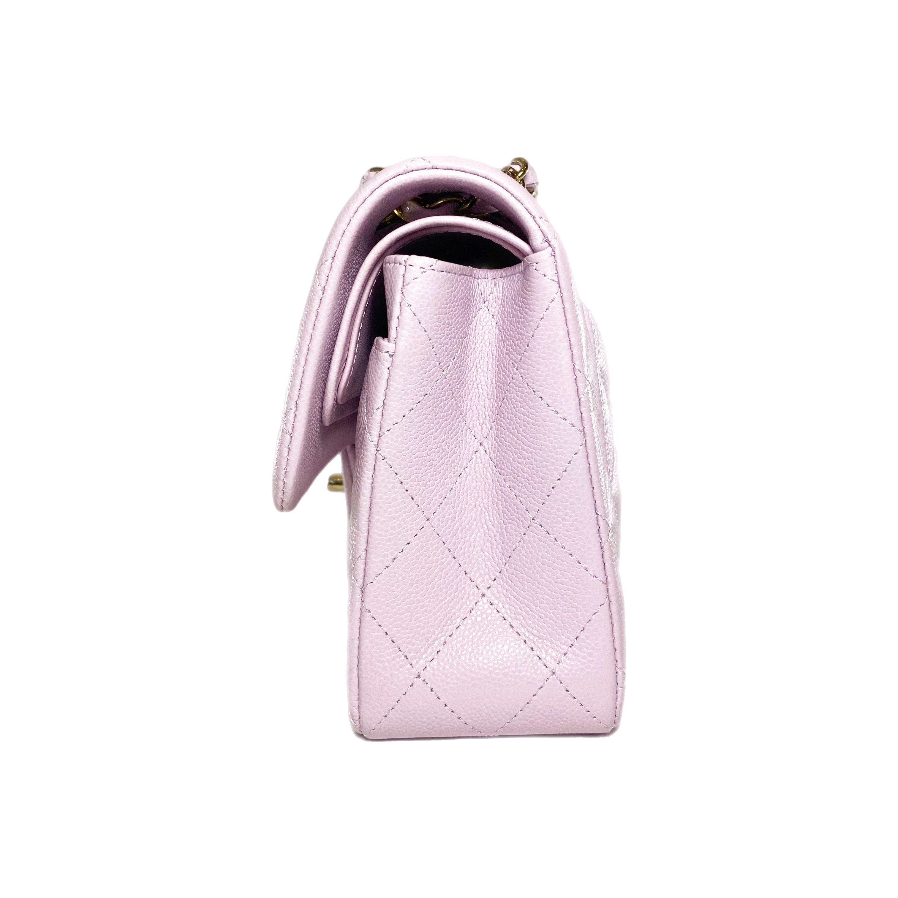 Chanel Lilac Small Classic Double Flap Bag