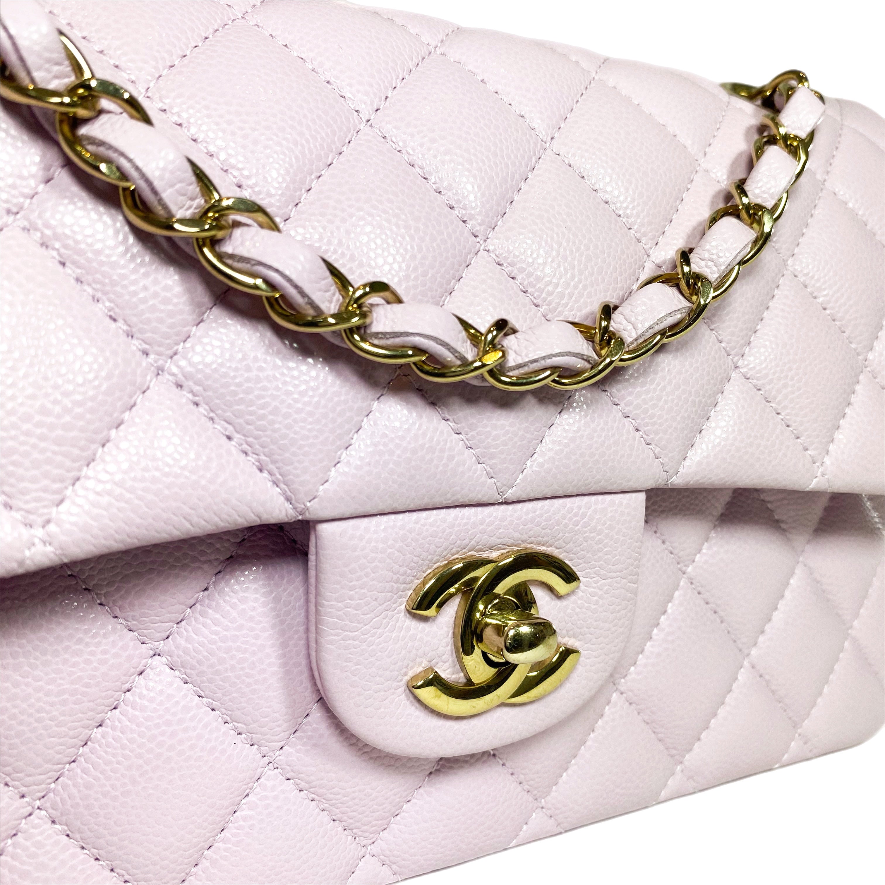 Chanel Lilac Small Classic Double Flap Bag