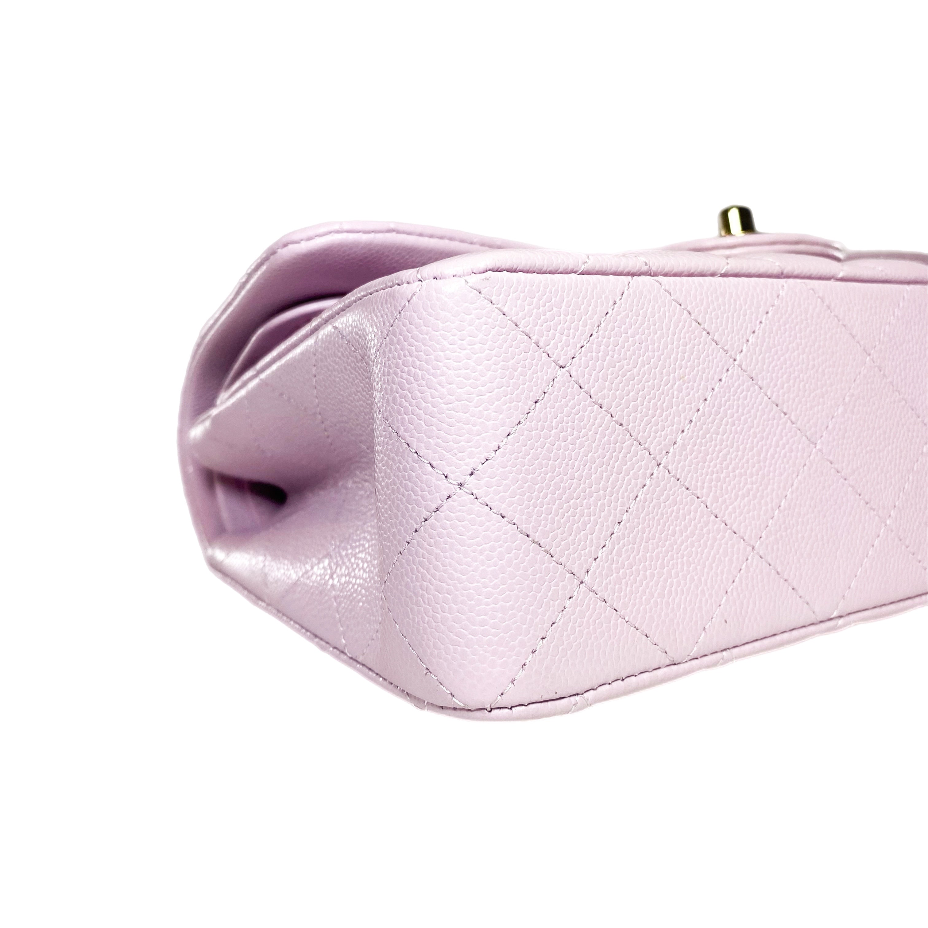 Chanel Lilac Small Classic Double Flap Bag