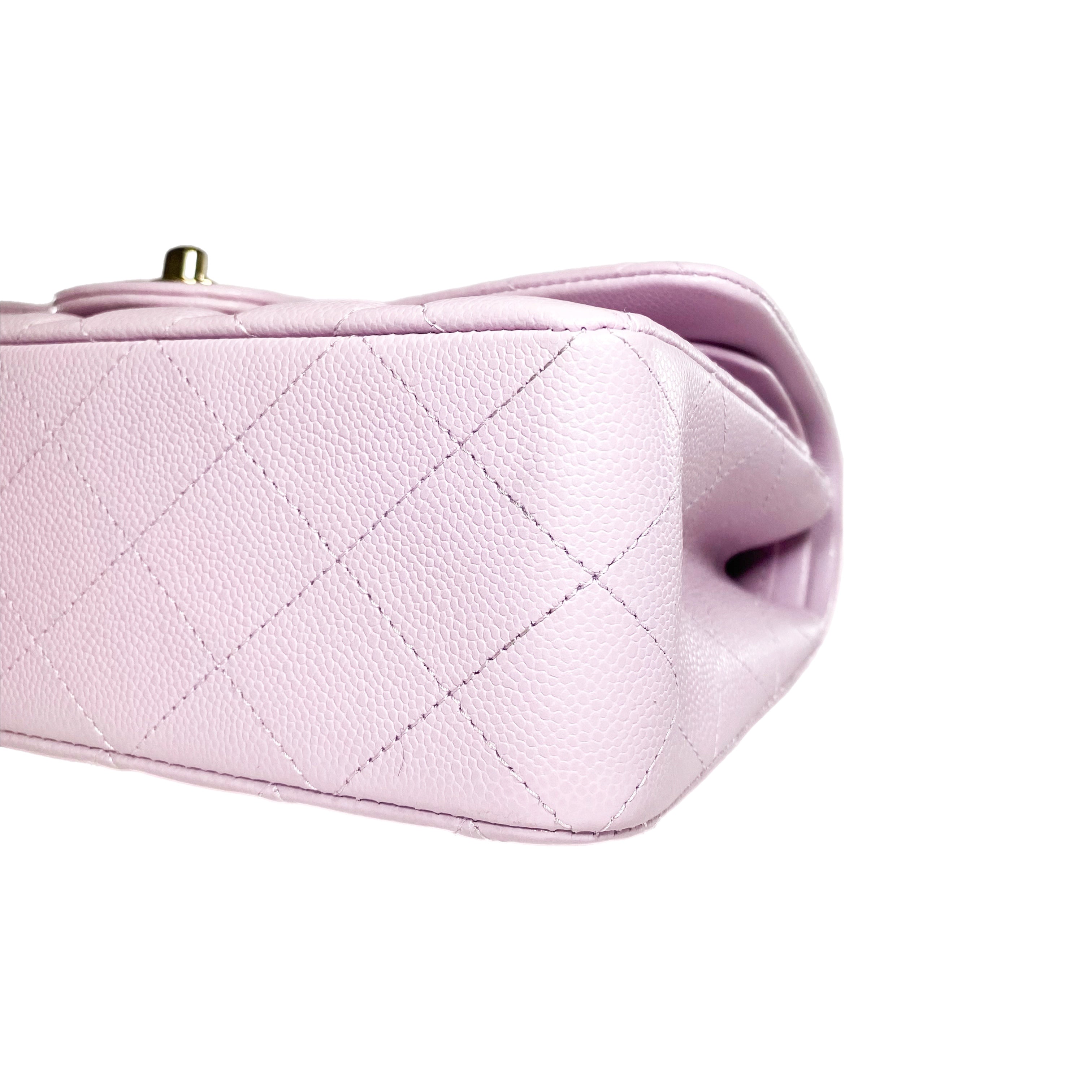 Chanel Lilac Small Classic Double Flap Bag