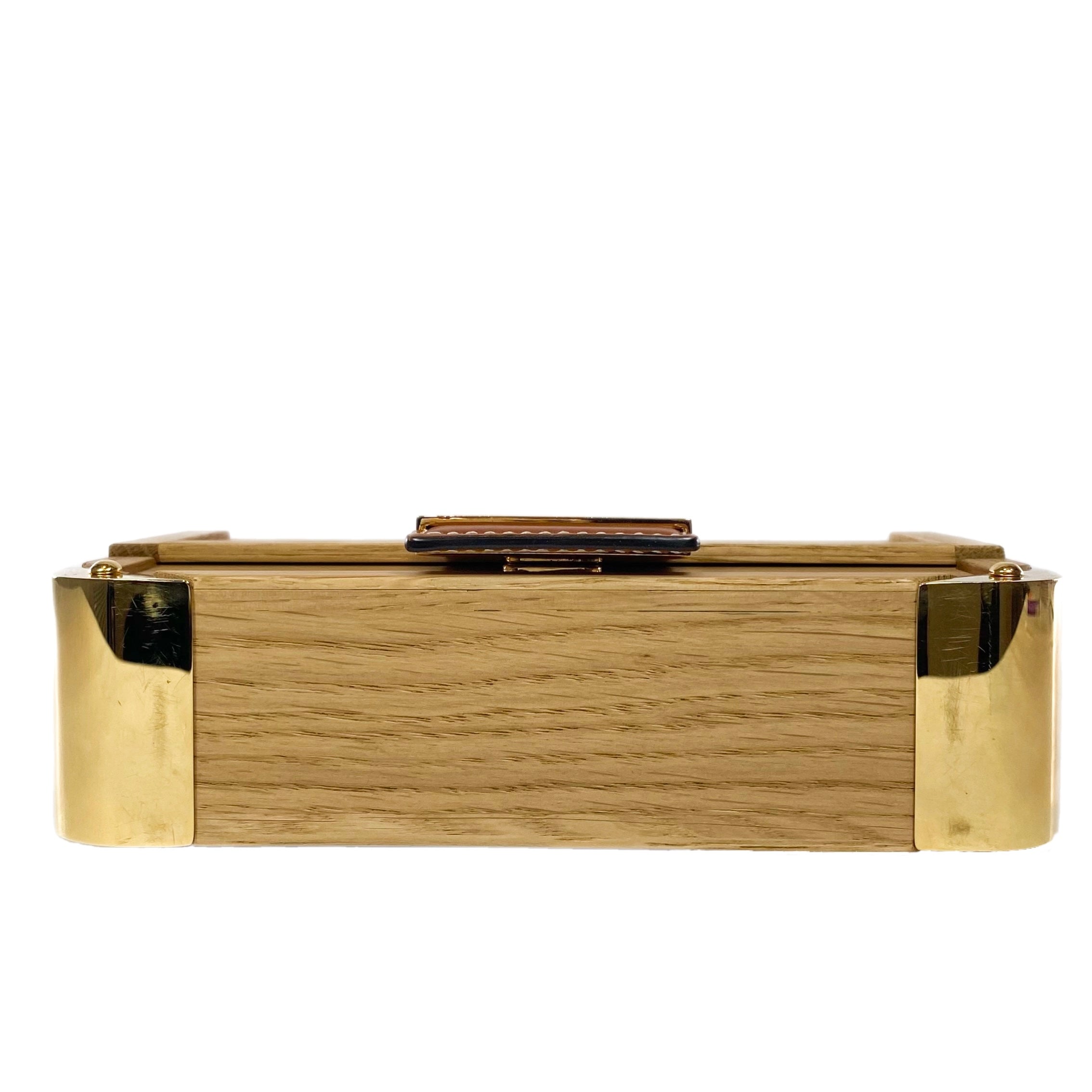 Fendi Wooden Mini Baguette