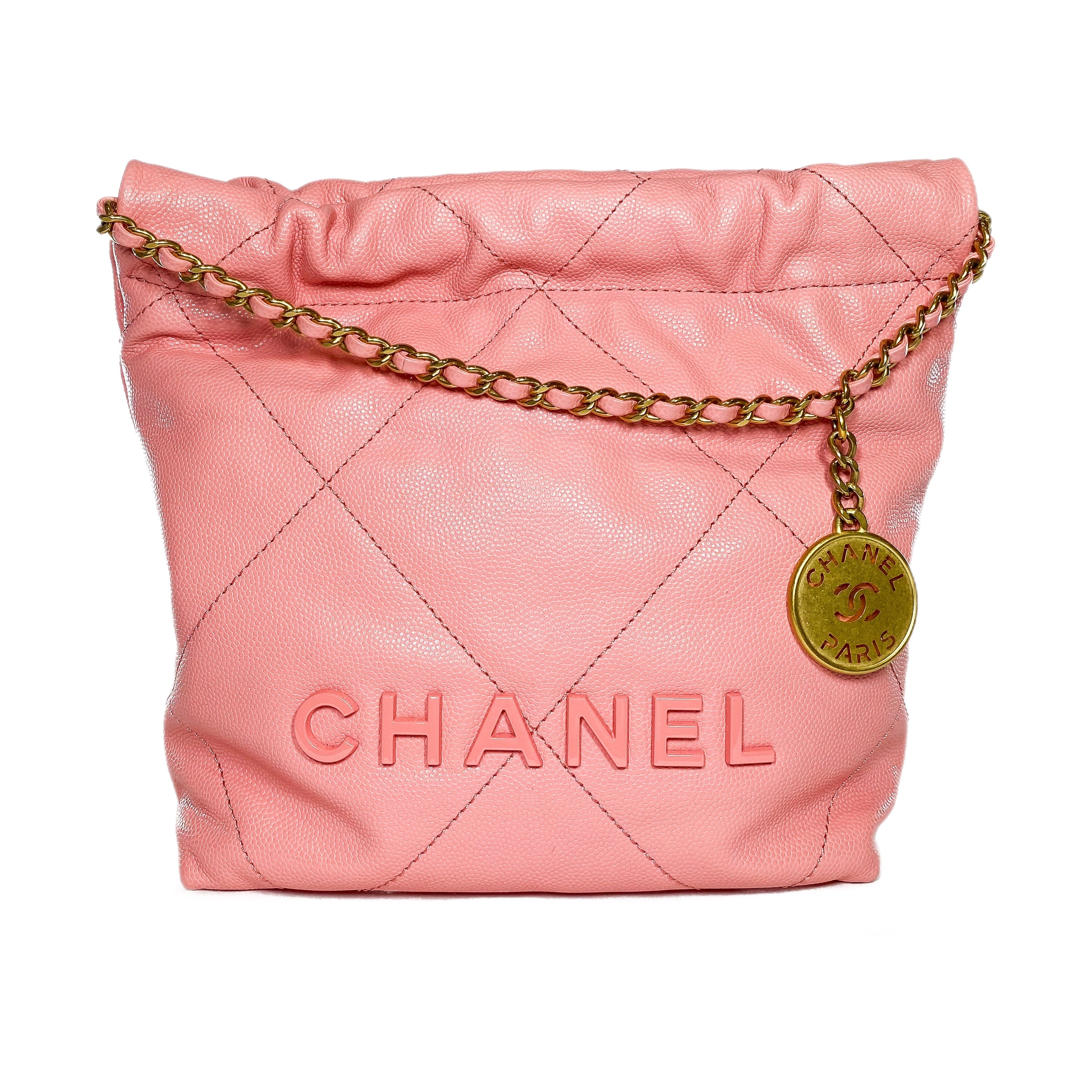 Chanel mini bag pink deals