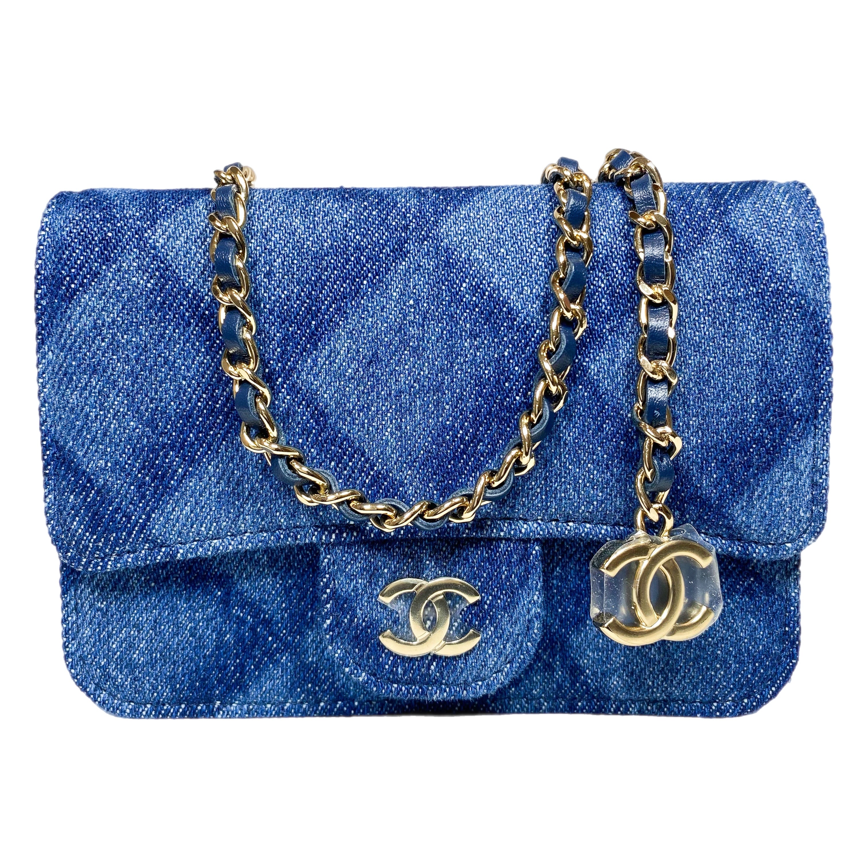 Chanel Denim Mini Belt Bag