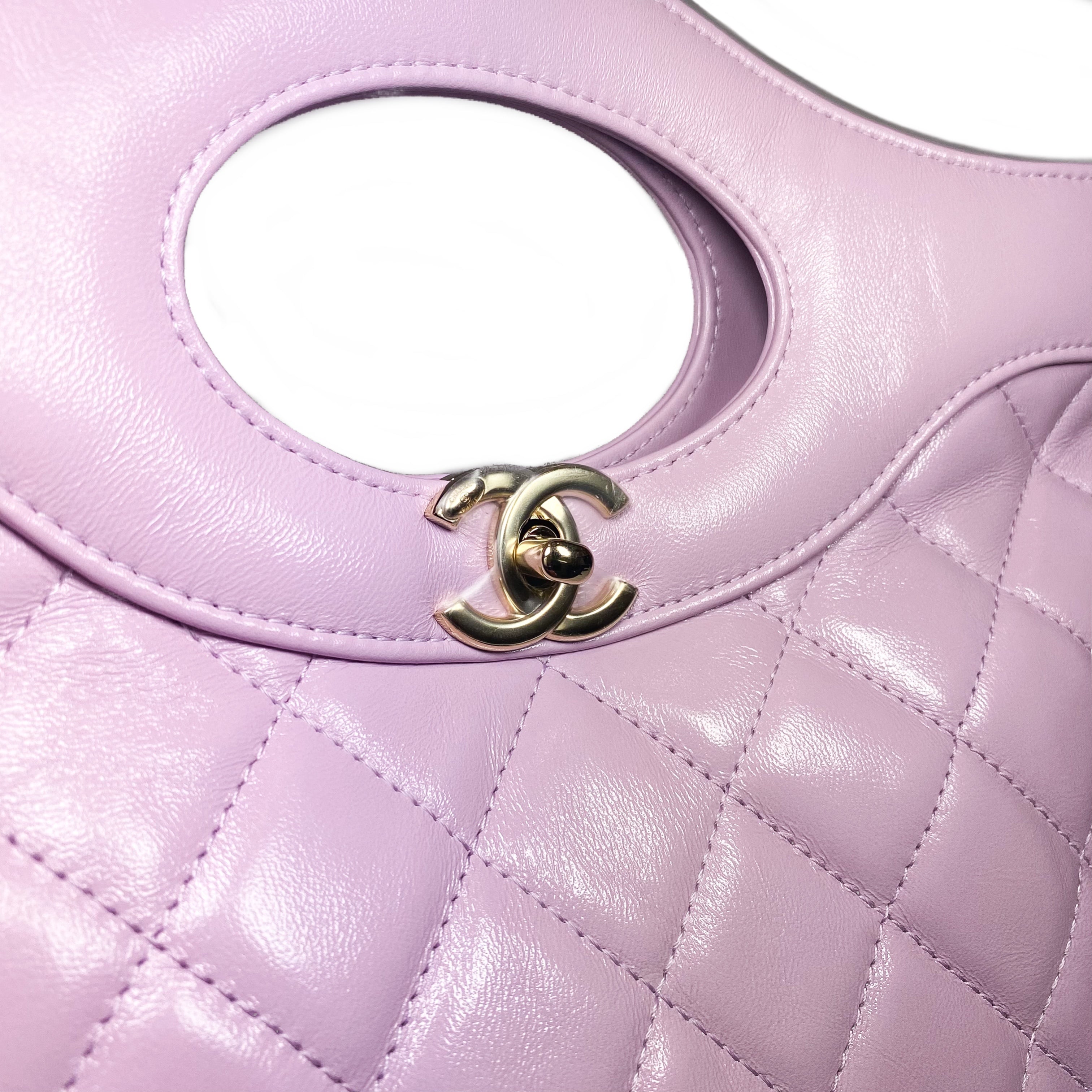 Chanel 31 Lilac Shopping Tote