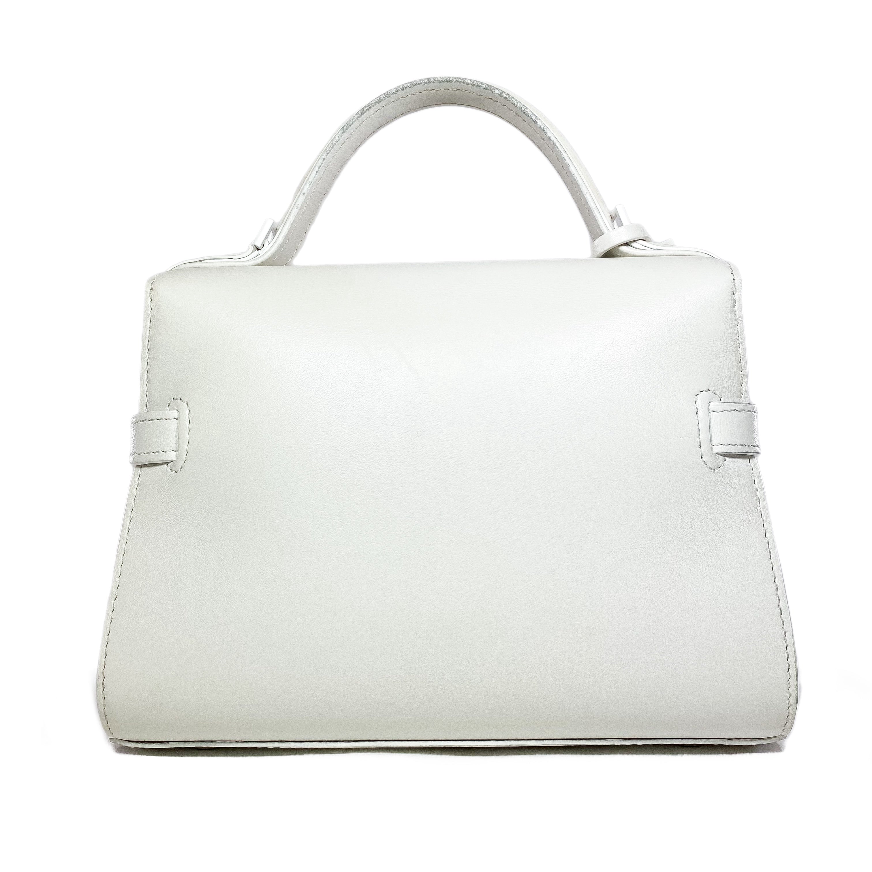 Delvaux White Tempete PM Consign of the Times