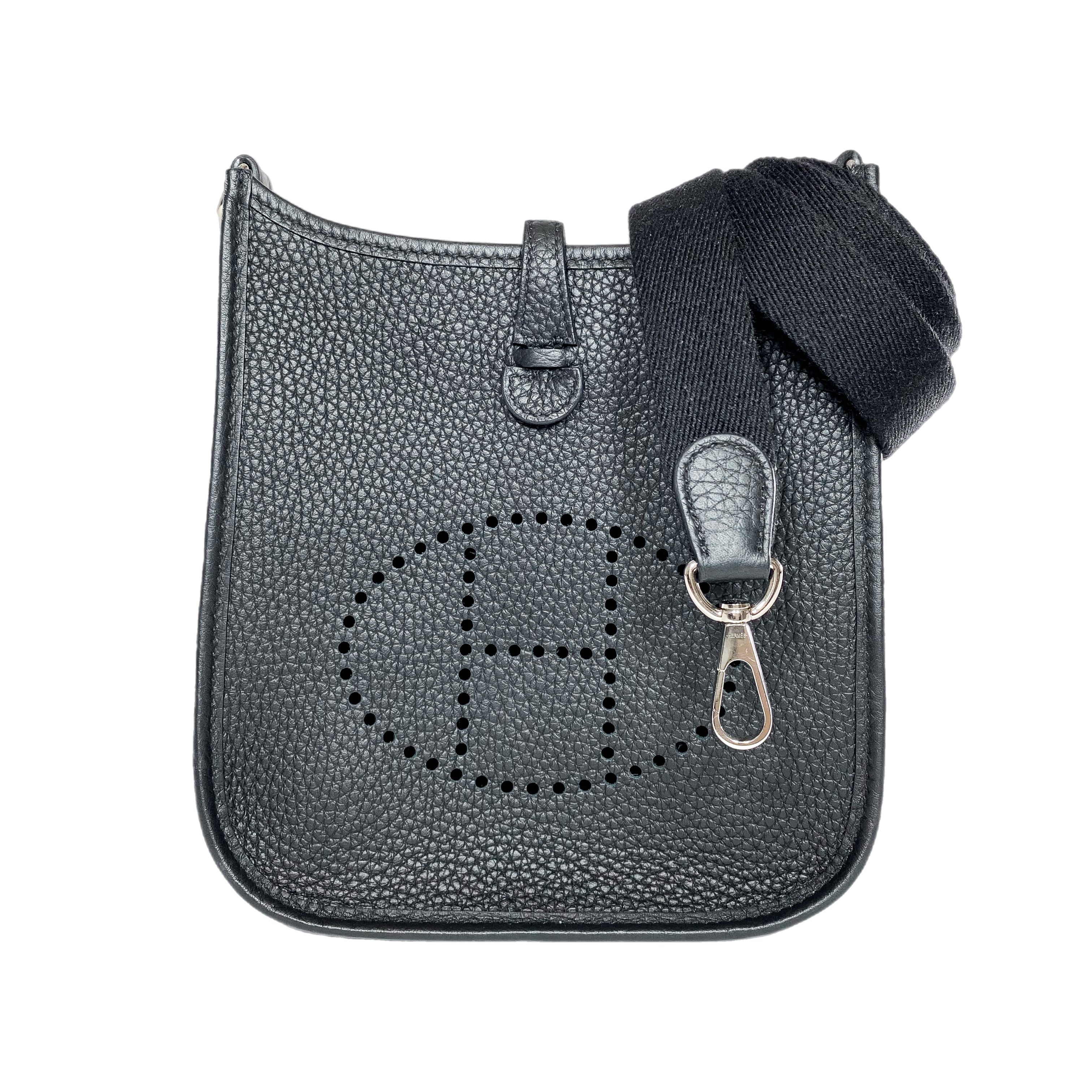 Hermes Evelyne TPM Black Clemence Palladium Hardware