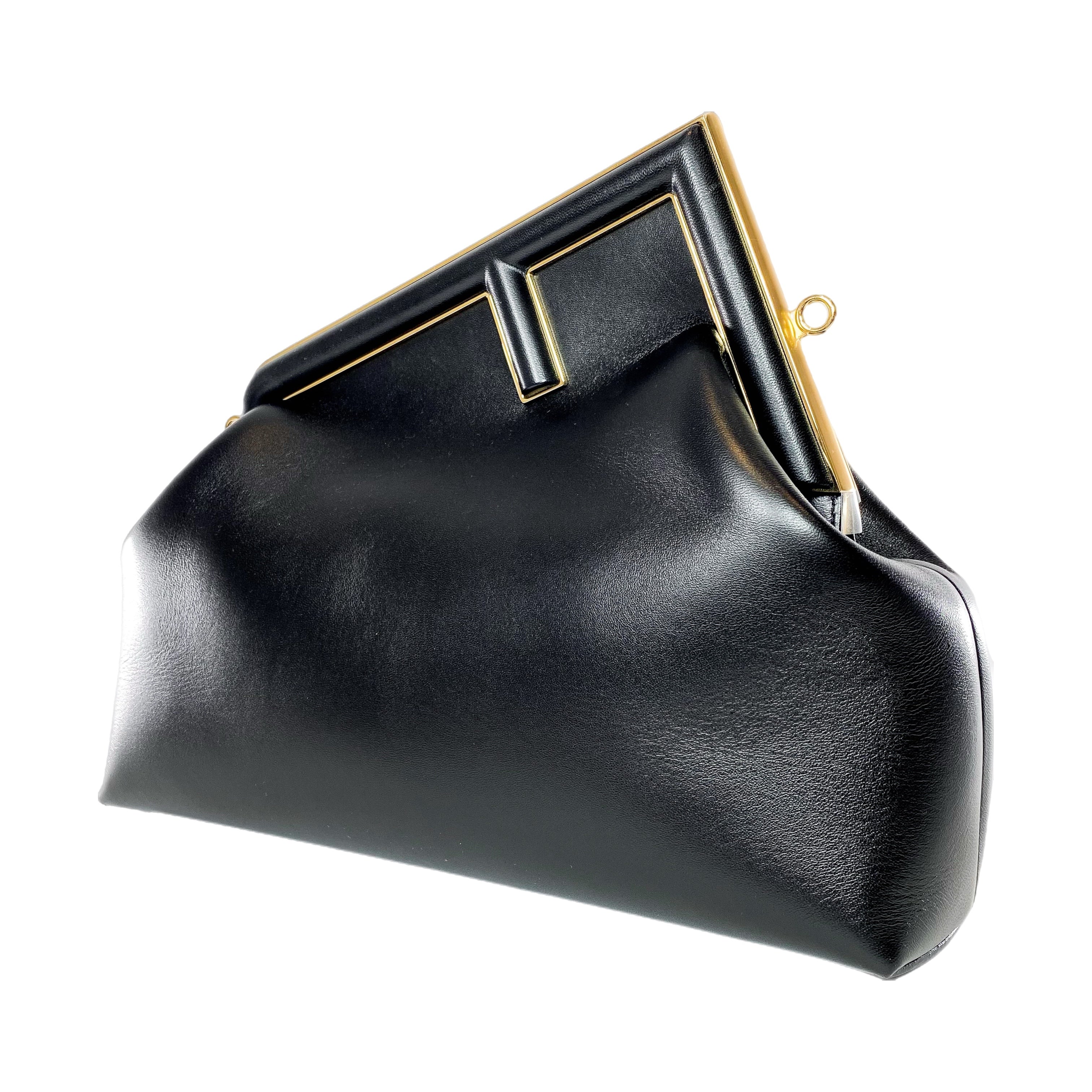 Fendi Black First Midi Bag