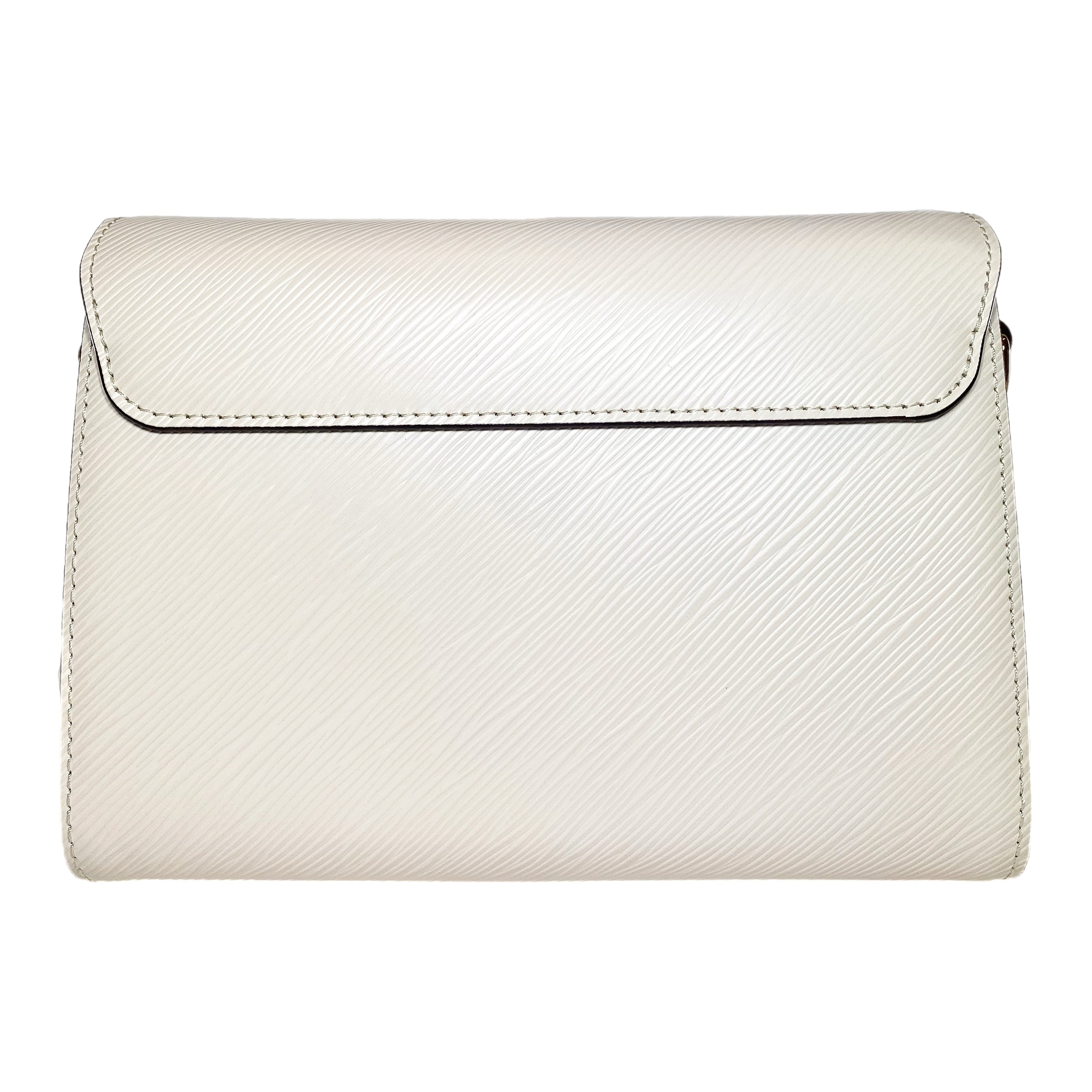 Louis Vuitton Quartz White Epi Twist Shoulder Bag