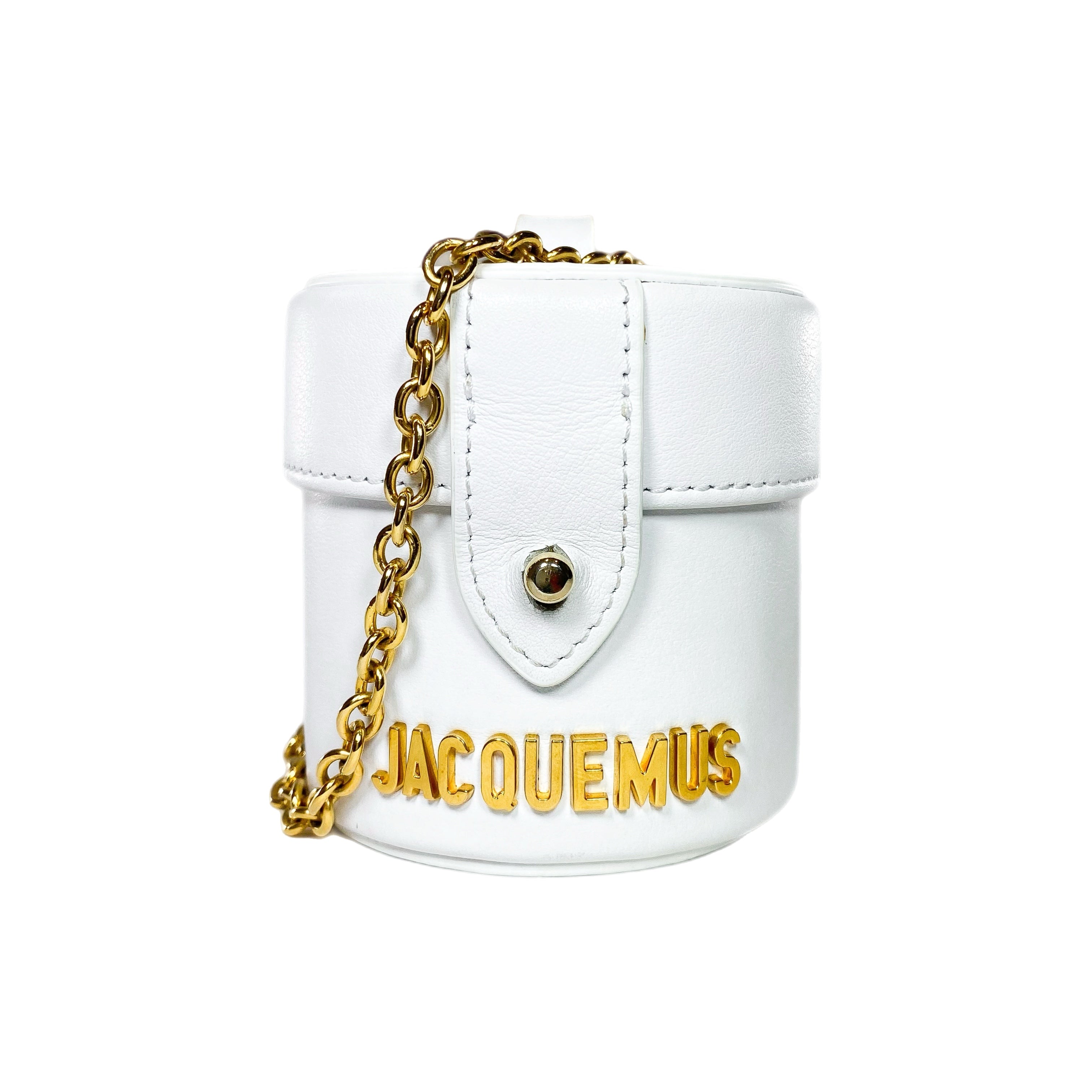 Jacquemus White Le Vanity Bag