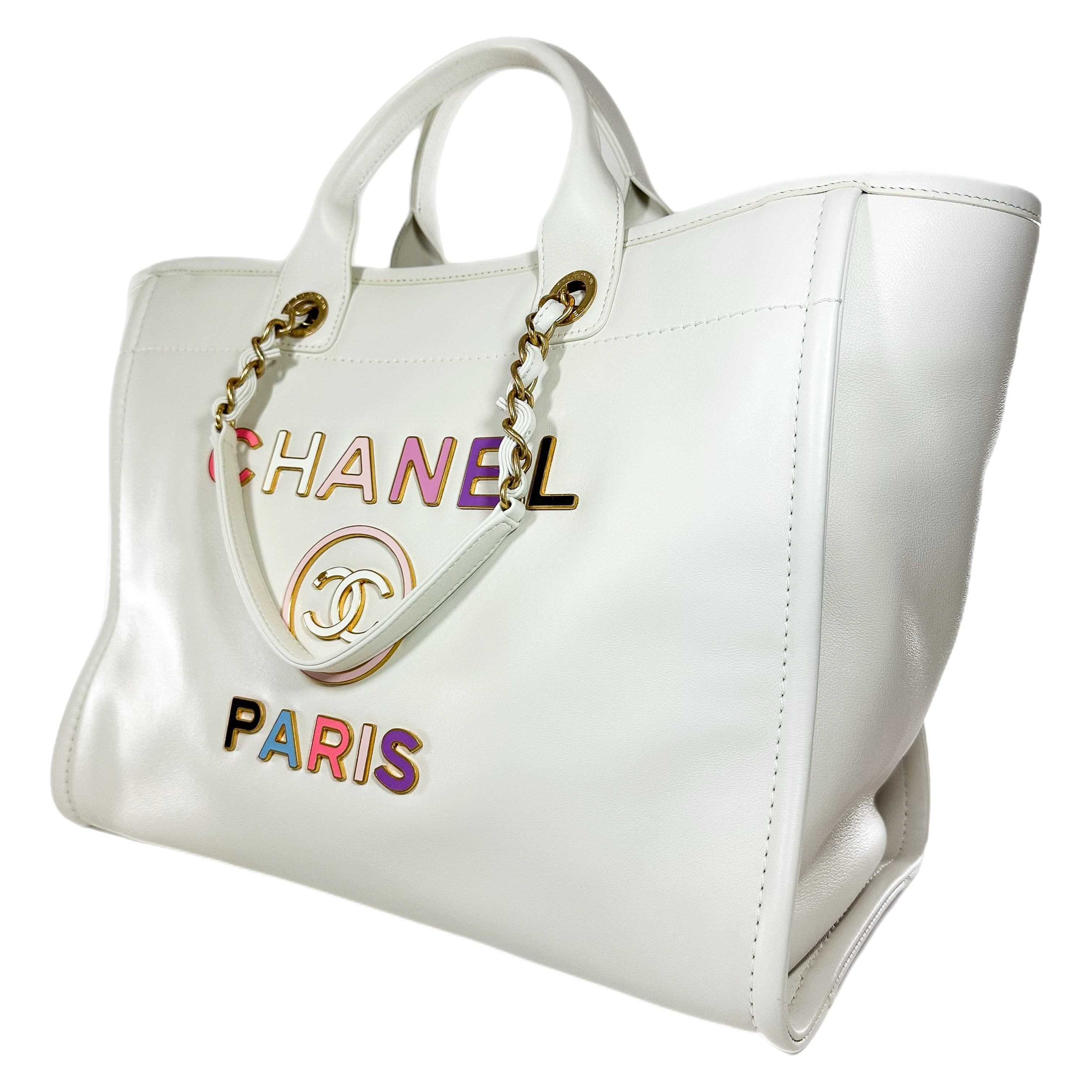 Chanel White Large Deauville