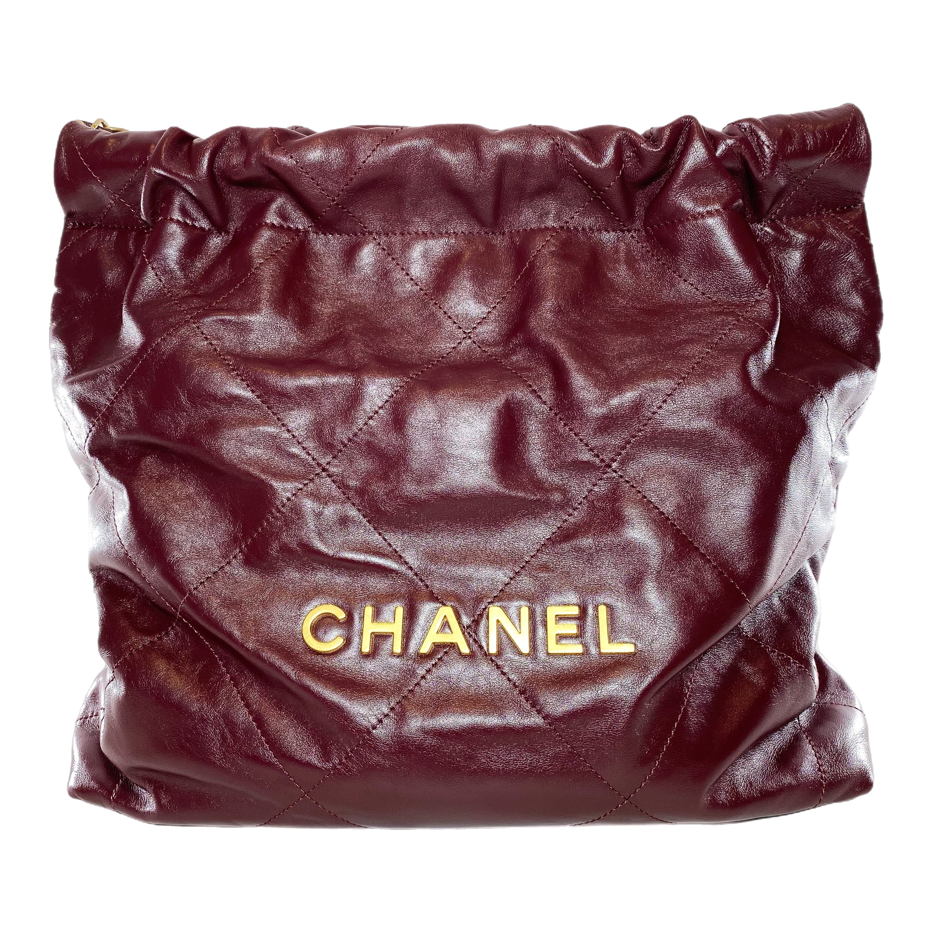 Chanel 22 Small Burgundy