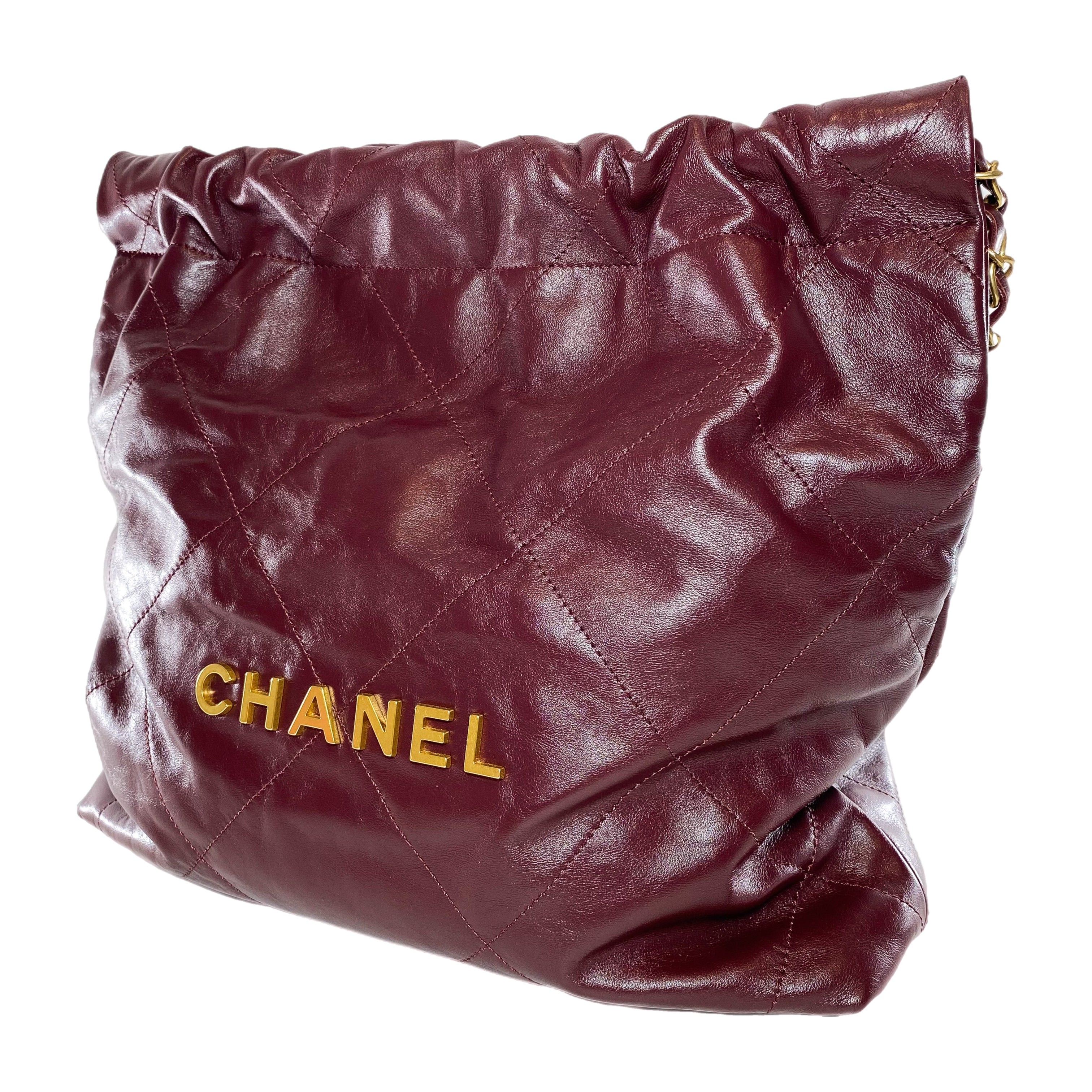 Chanel 22 Small Burgundy