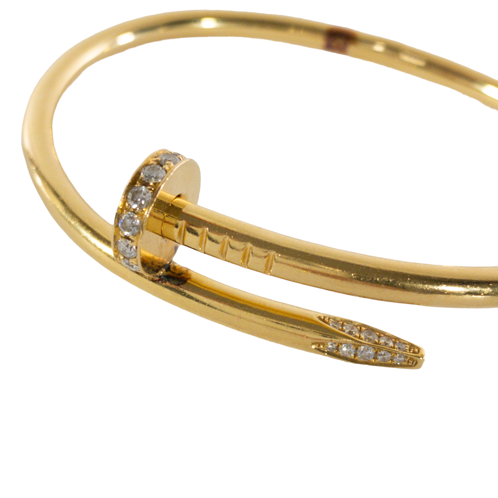 Cartier Juste un Clou Rose Gold Diamond Bracelet – CIRCA