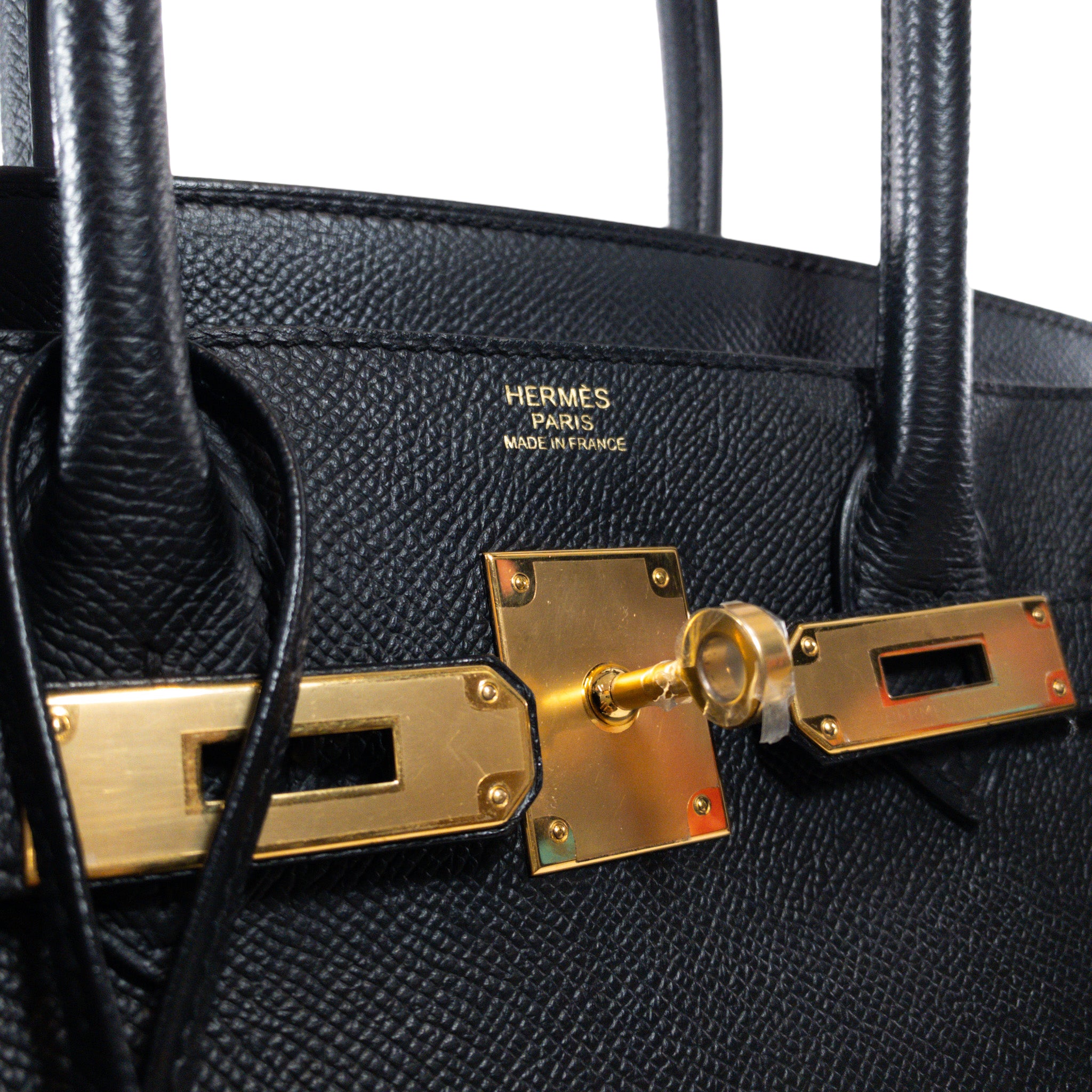 Hermes Black Epsom Birkin 30 GHW