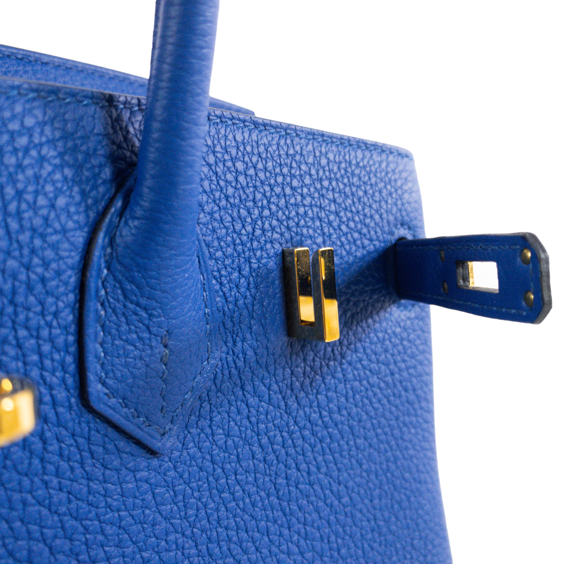 Hermes Birkin 25 Blue France GHW