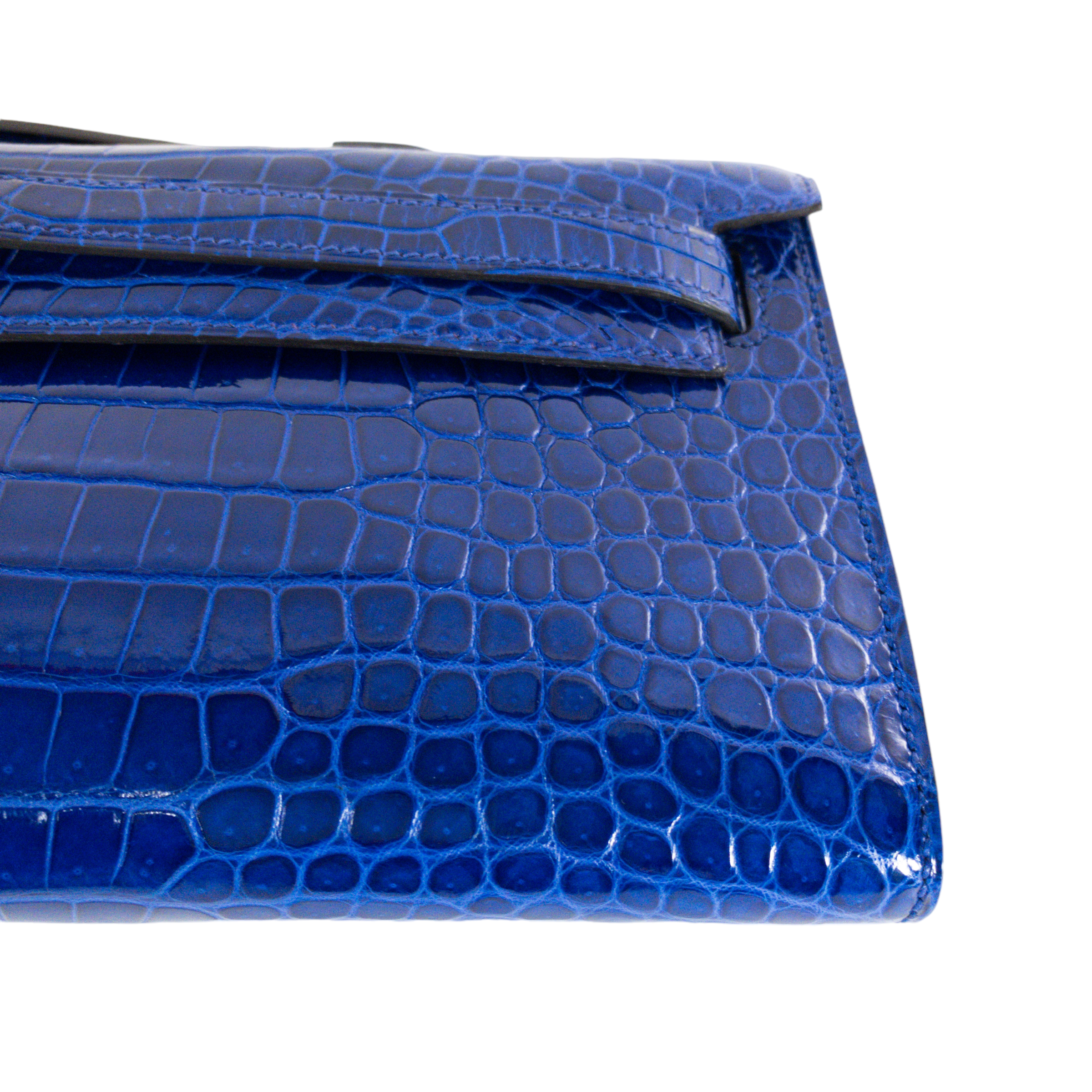 Hermès Kelly Cut Crocodile Handbag