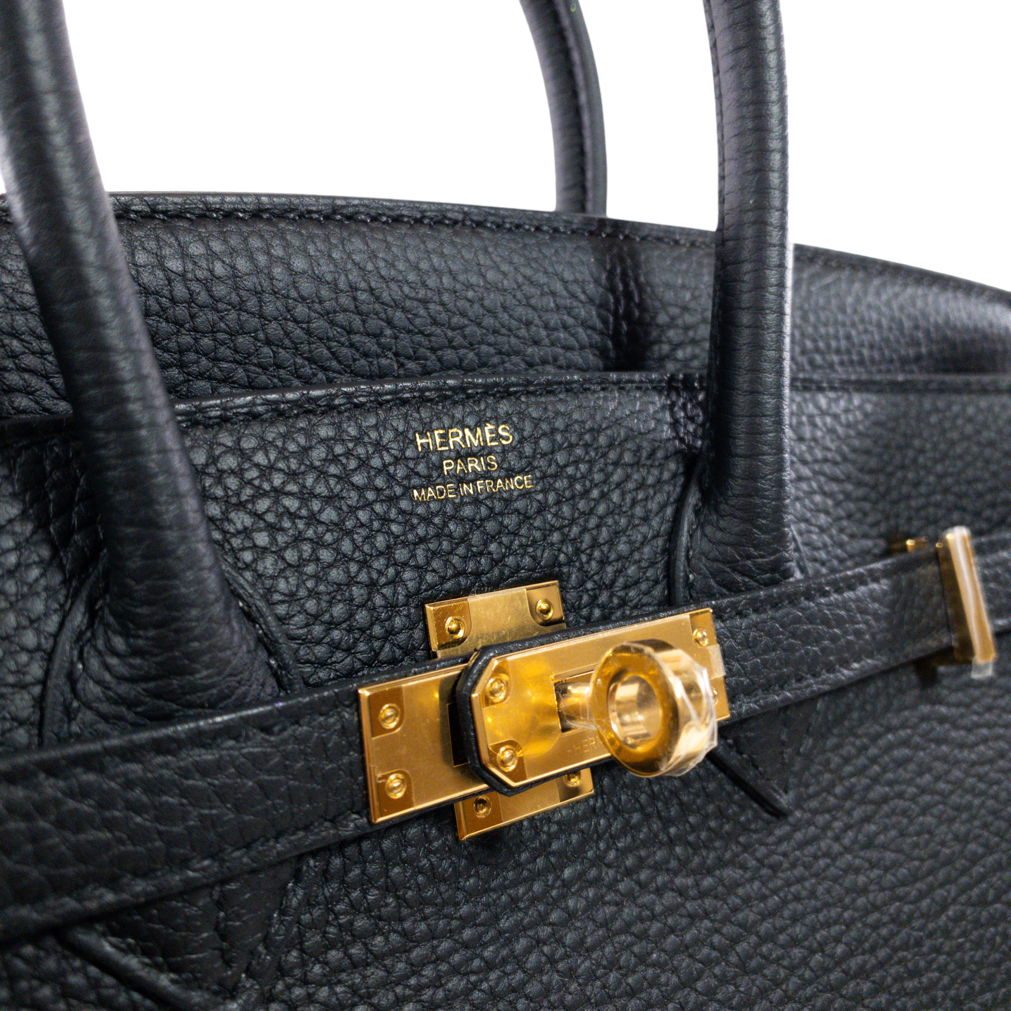 Hermes Birkin 25 Black Togo GHW