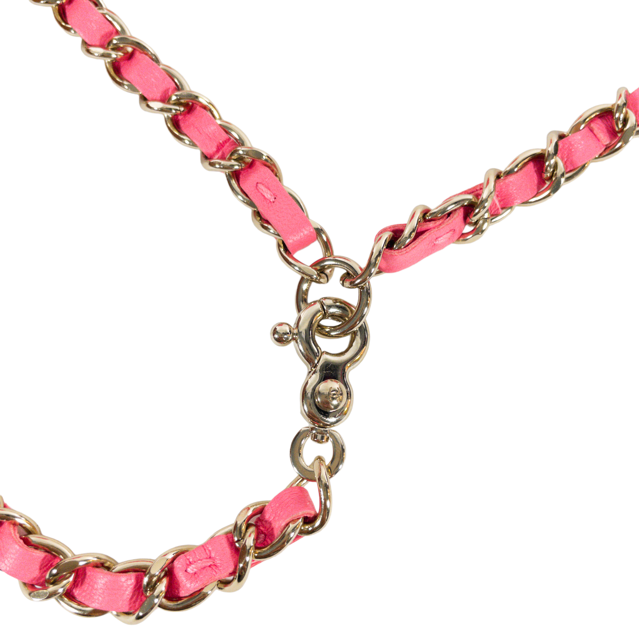 Chanel Pink Quilted Lambskin Heart Belt Bag, myGemma
