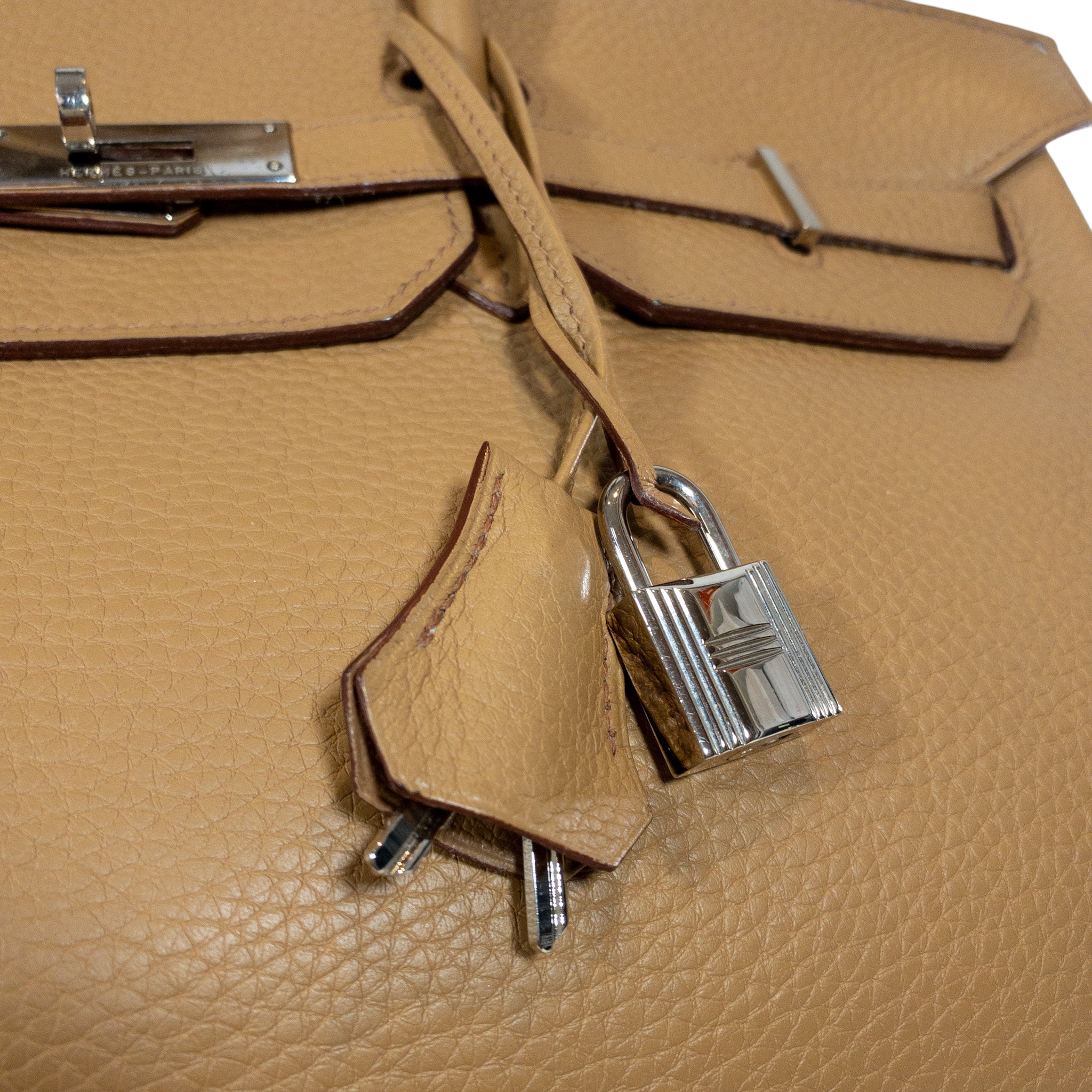 Hermes Birkin 30 Bag Tabac Camel ck24 Togo GHW